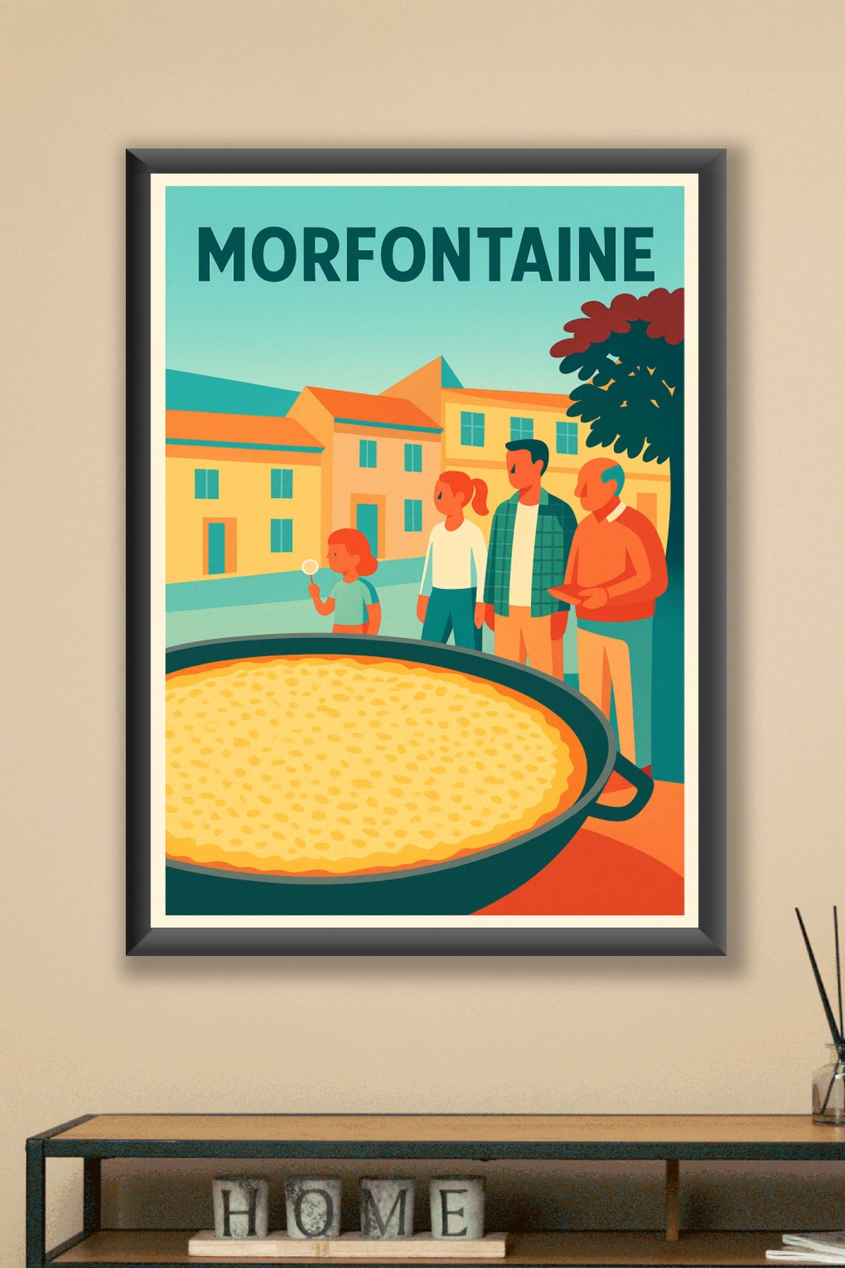 Affiche de Morfontaine - L'art de la crêpe en fête