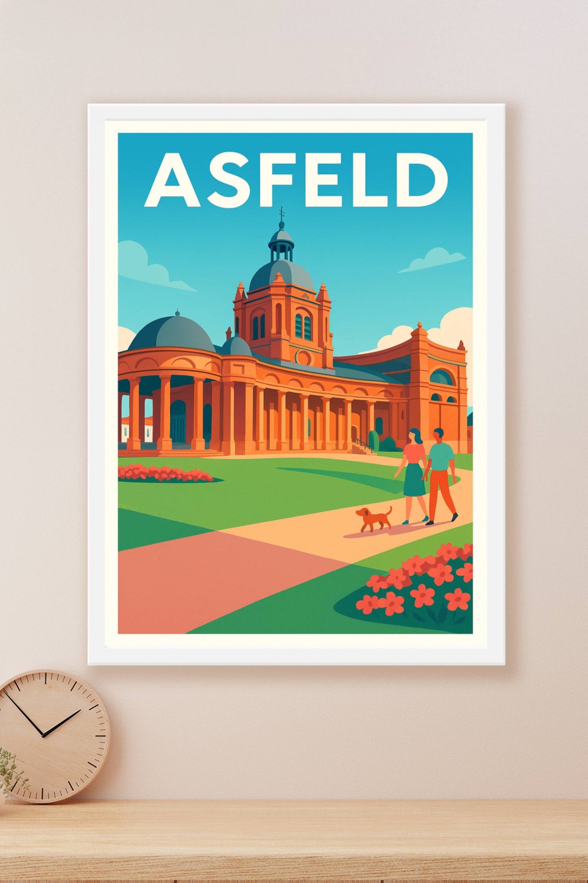 Affiche de Asfeld - Charme et élégance architecturale