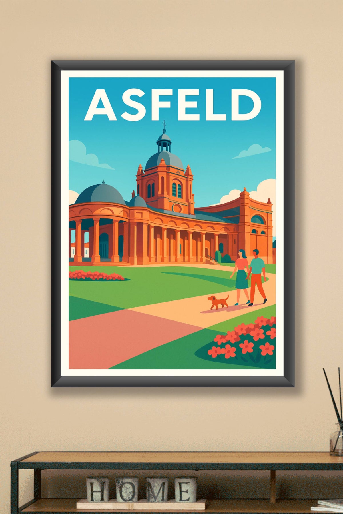Affiche de Asfeld - Charme et élégance architecturale