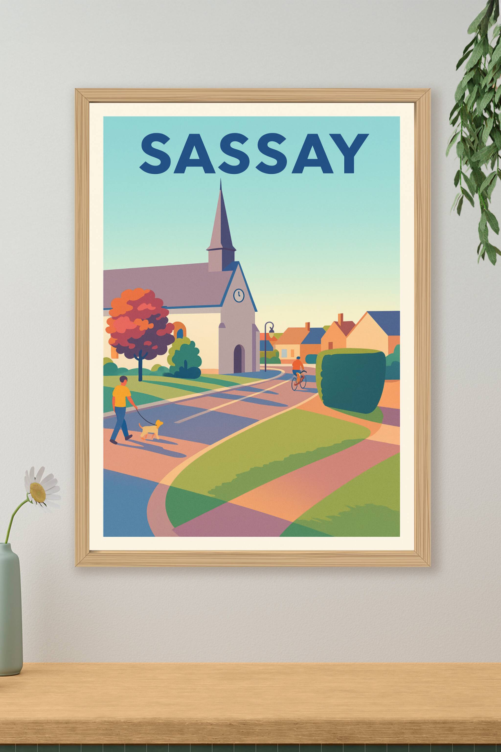 Affiche de Sassay - Un village paisible à découvrir