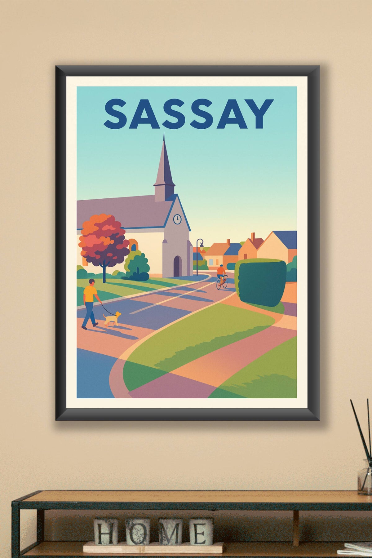 Affiche de Sassay - Un village paisible à découvrir
