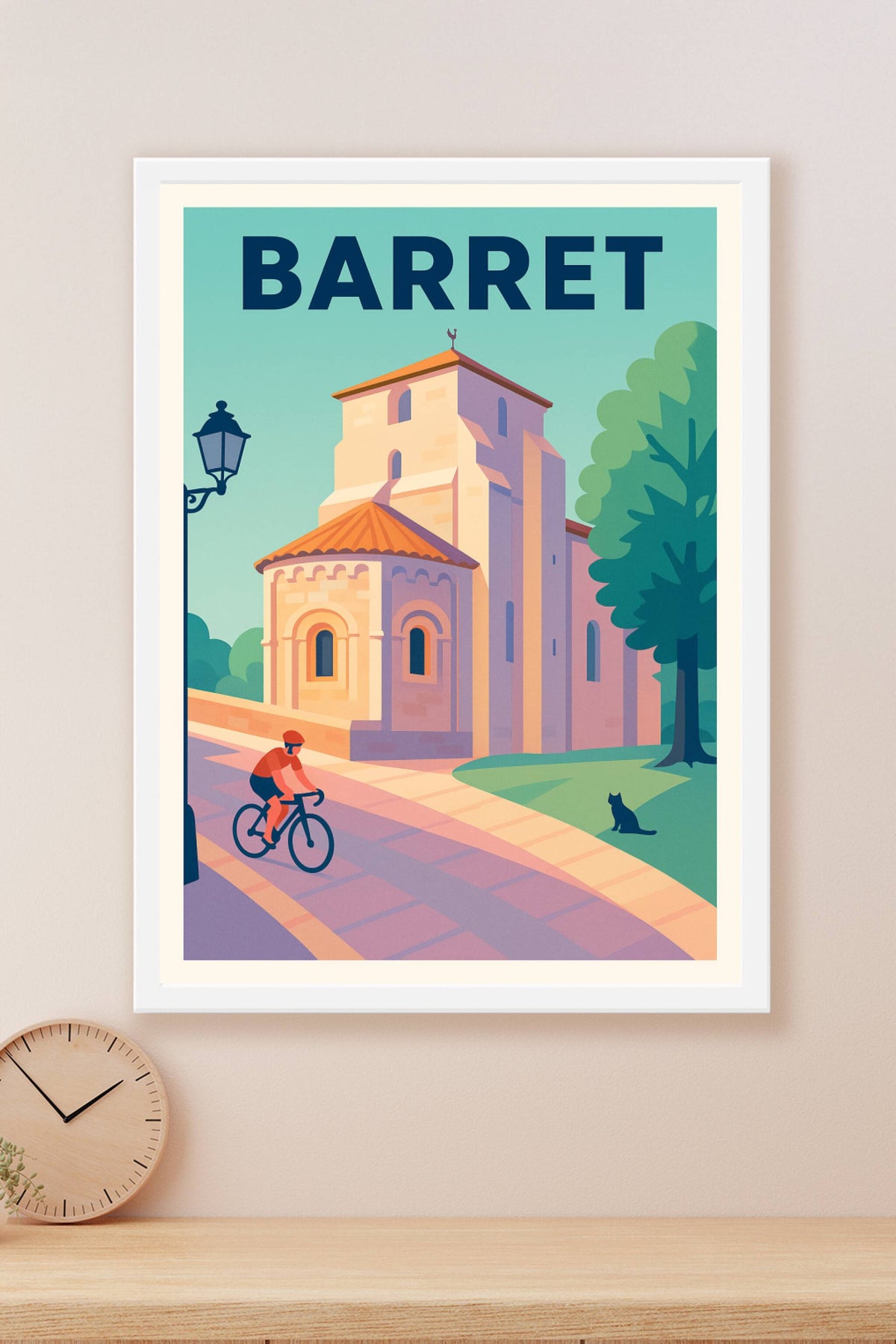 Affiche de Barret - Évasion au charme roman