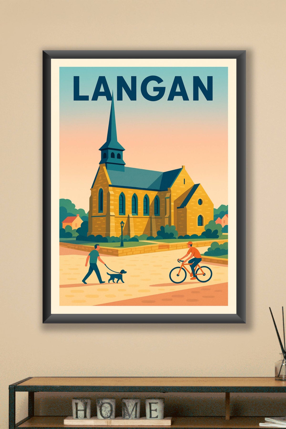 Affiche de Langan - Charme et sérénité au cœur du village