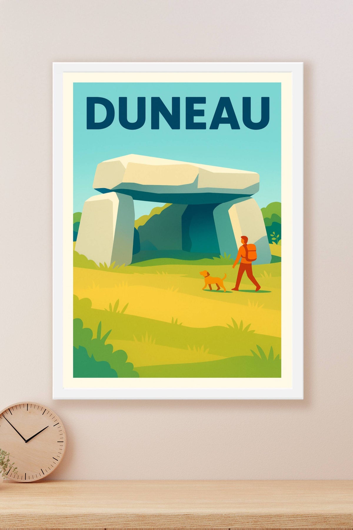 Affiche de Duneau - Promenade au cœur des trésors mégalithiques