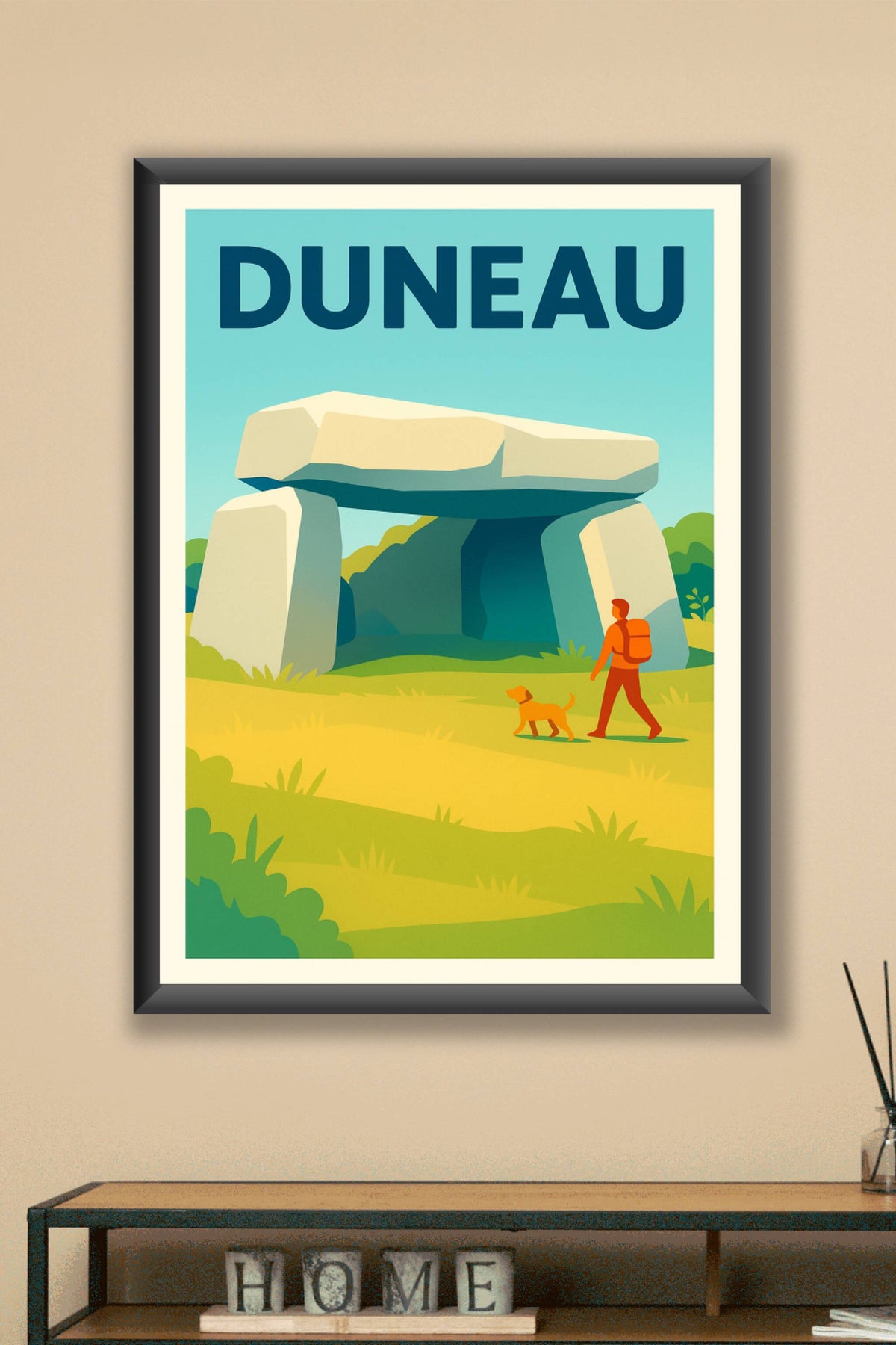 Affiche de Duneau - Promenade au cœur des trésors mégalithiques