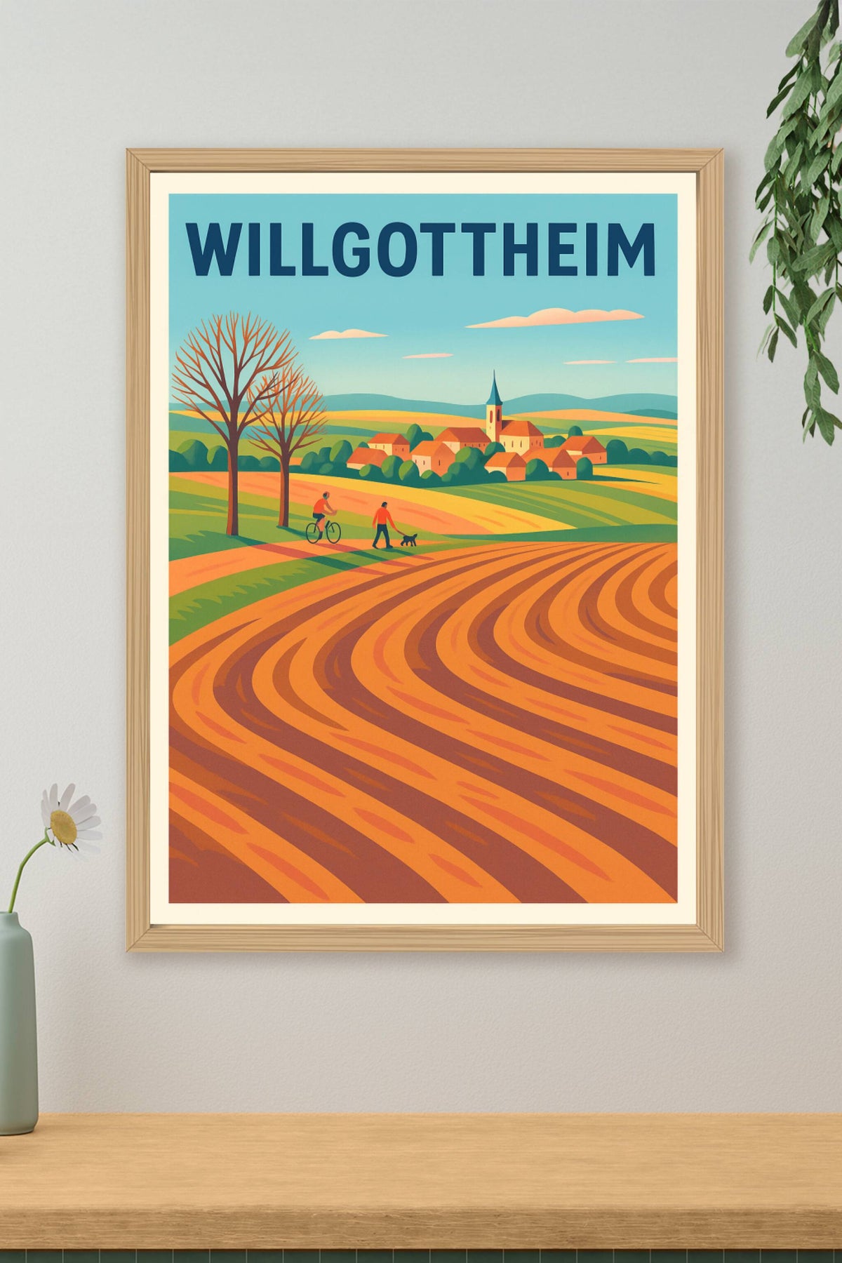 Affiche de Willgottheim - Charme campagnard et douceur de vivre