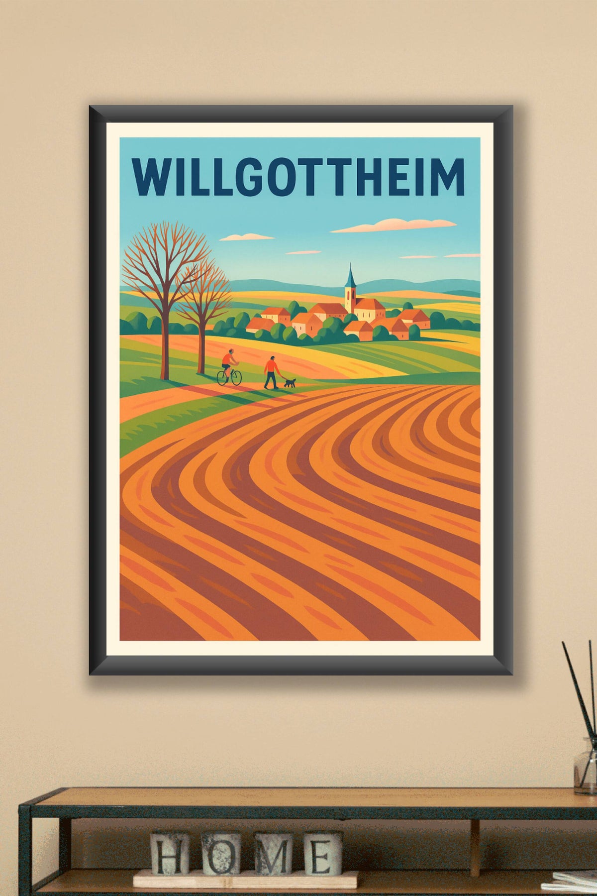Affiche de Willgottheim - Charme campagnard et douceur de vivre