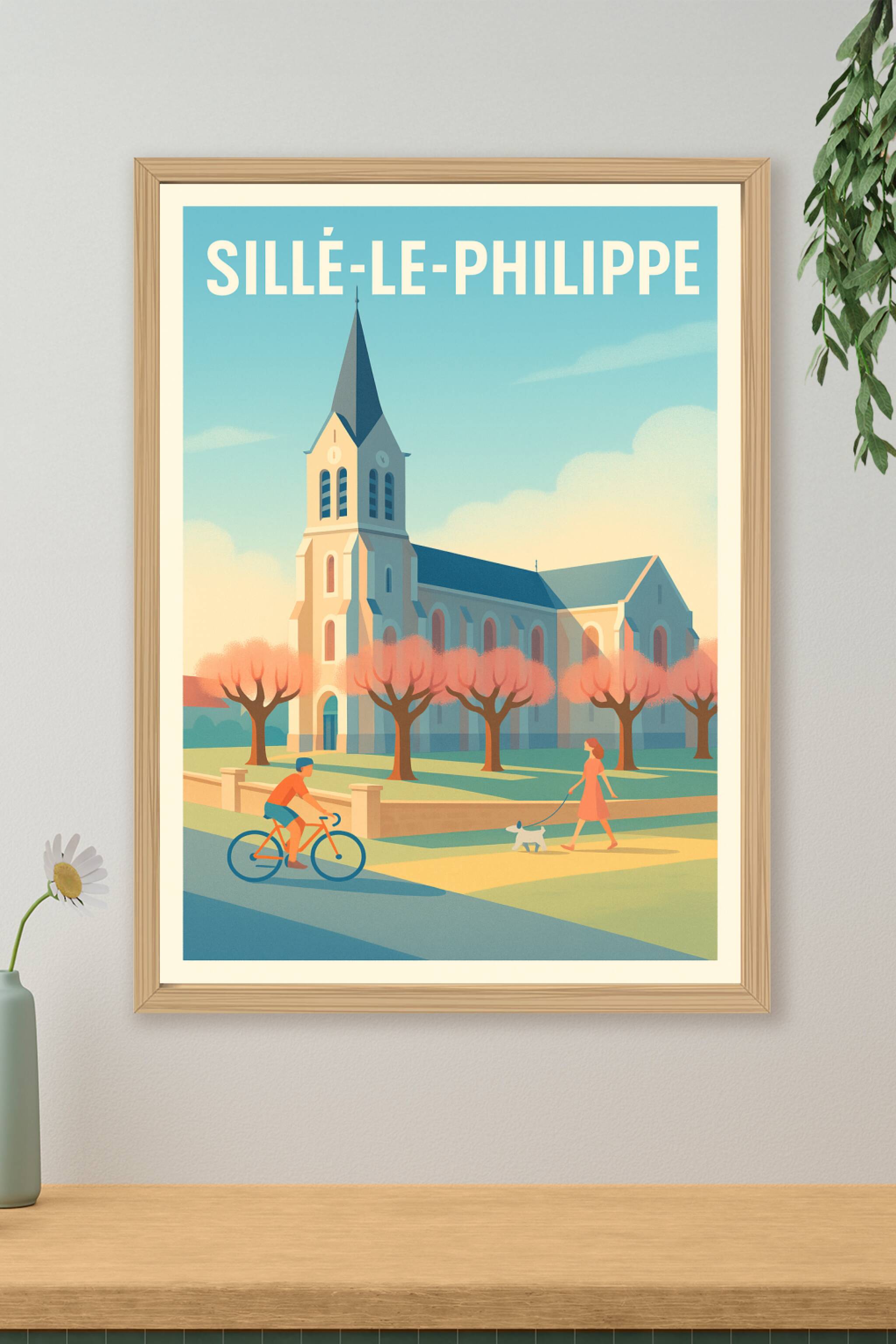 Affiche de Sillé-le-Philippe - Charme et douceur au cœur de la campagne