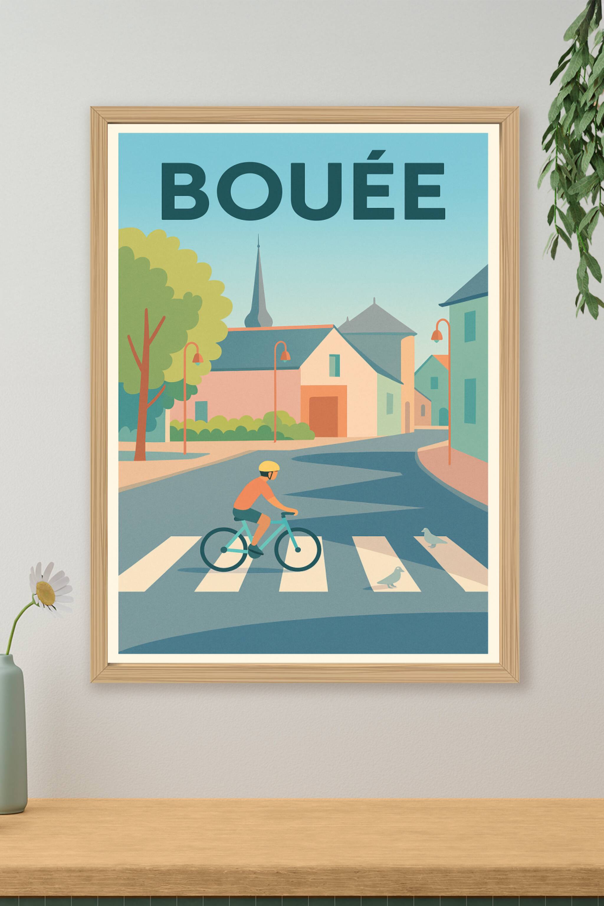 Affiche de Bouée - Douceur et calme au cœur du village