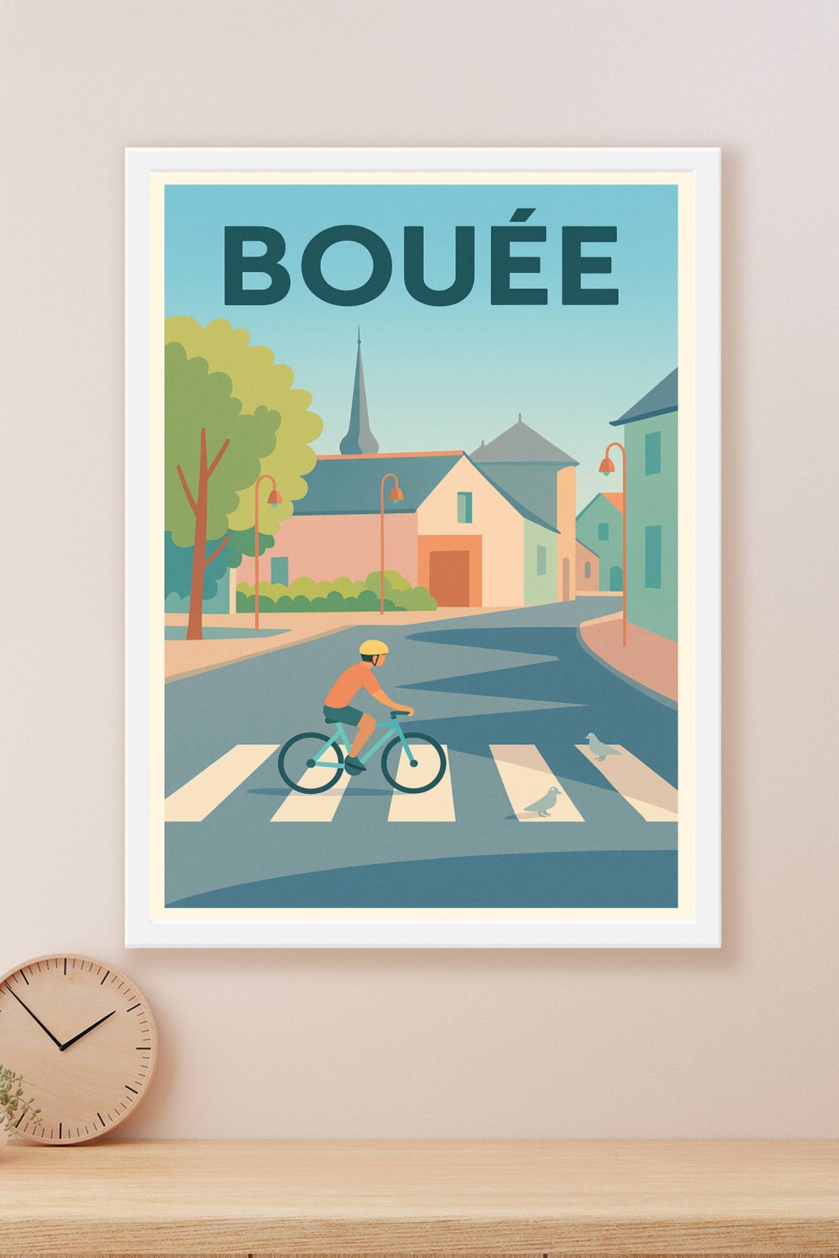 Affiche de Bouée - Douceur et calme au cœur du village