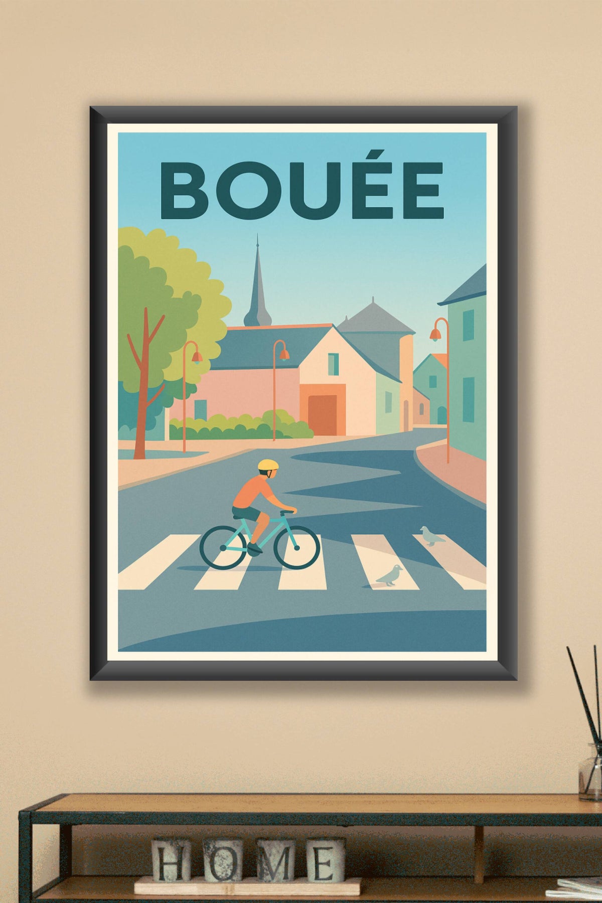 Affiche de Bouée - Douceur et calme au cœur du village