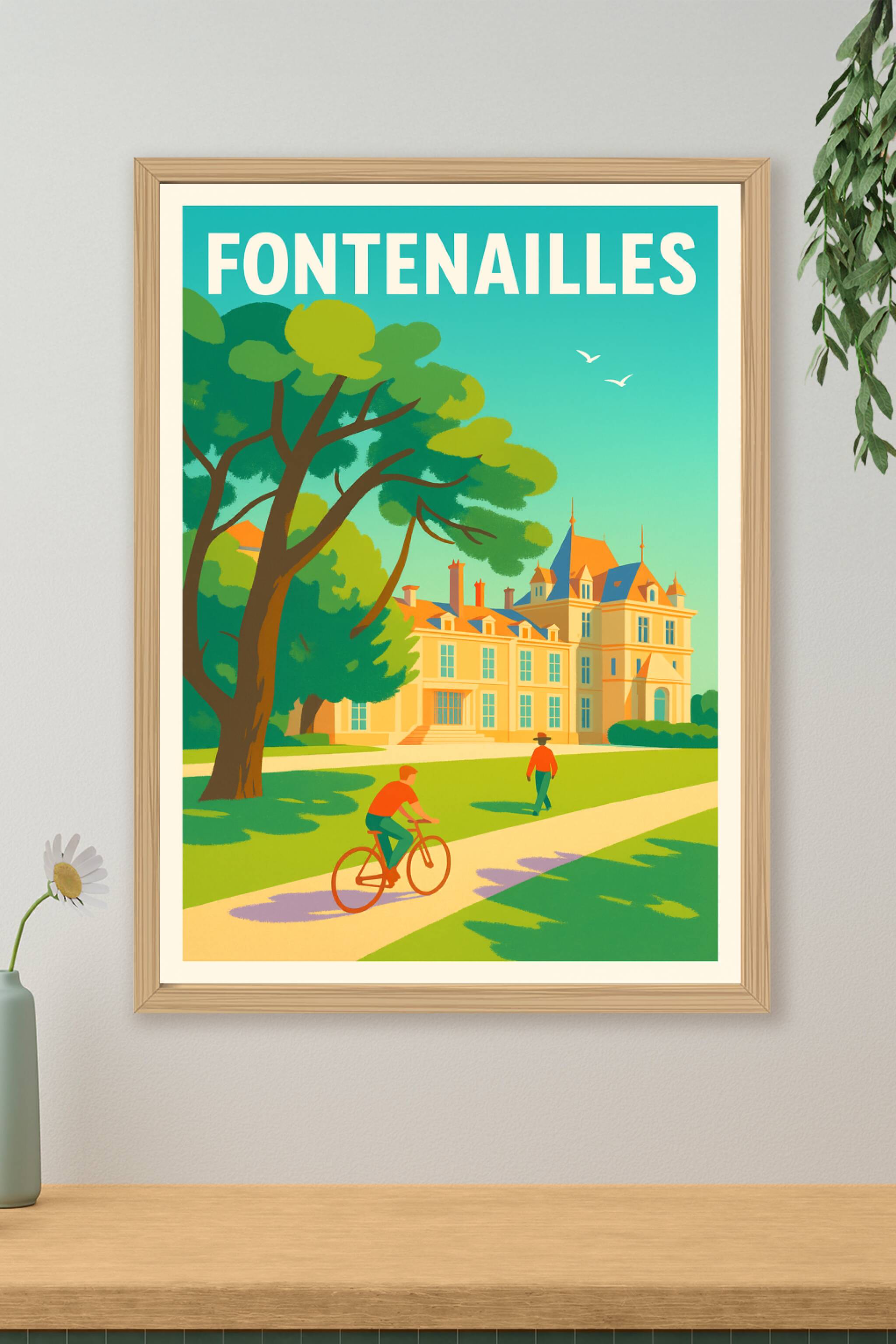Affiche de Fontenailles - Charme et sérénité à la campagne