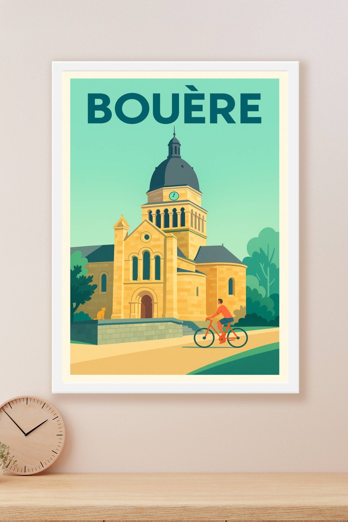 Affiche de Bouère - Charme et sérénité au pied de l'église historique