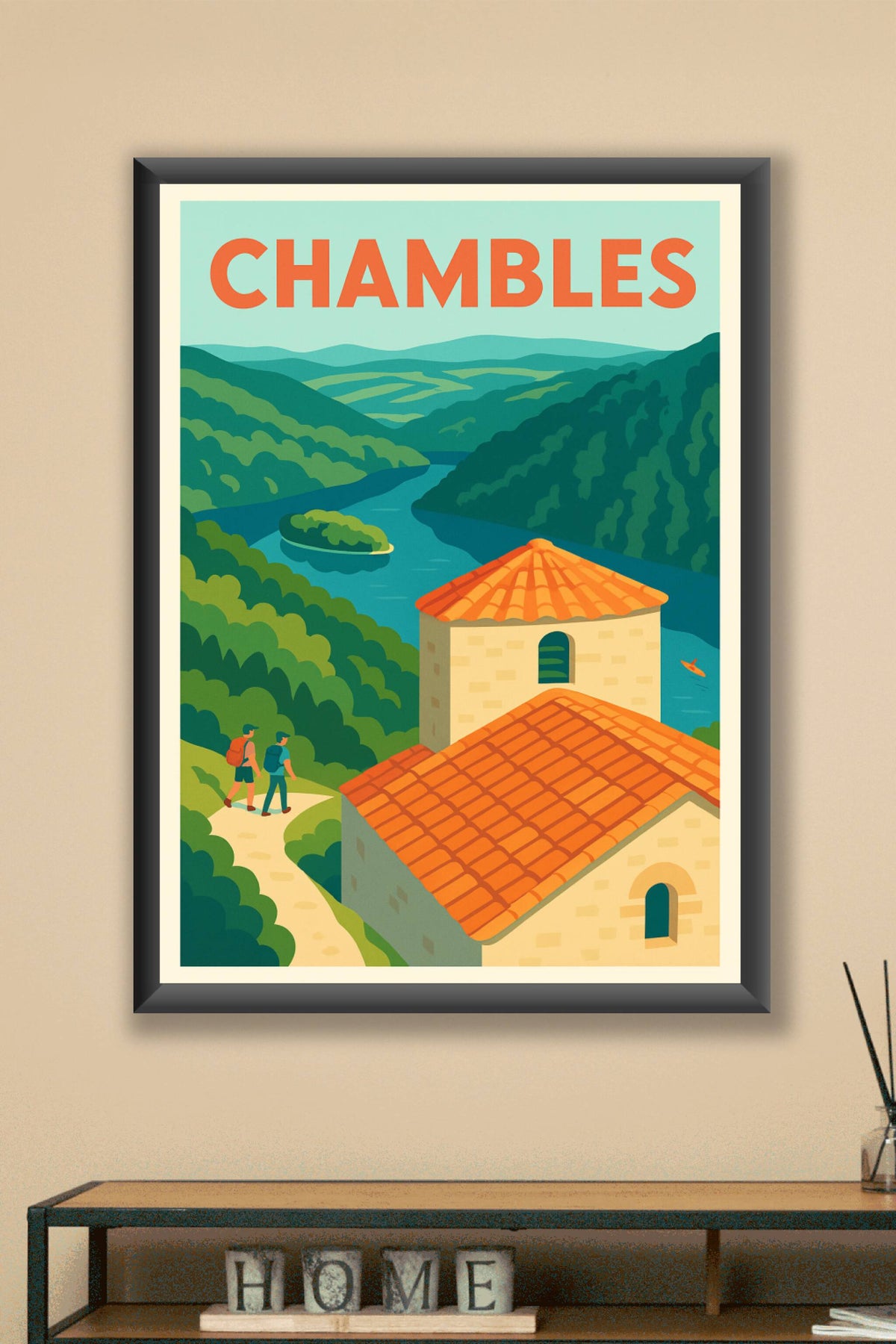Affiche de Chambles - Évasion nature au cœur de la Loire