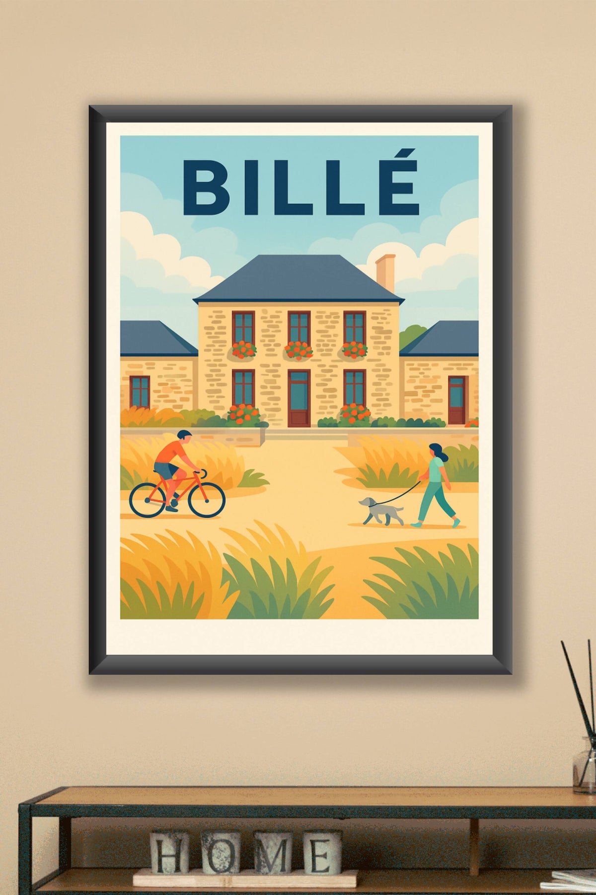 Affiche de Billé - Charme paisible à la campagne