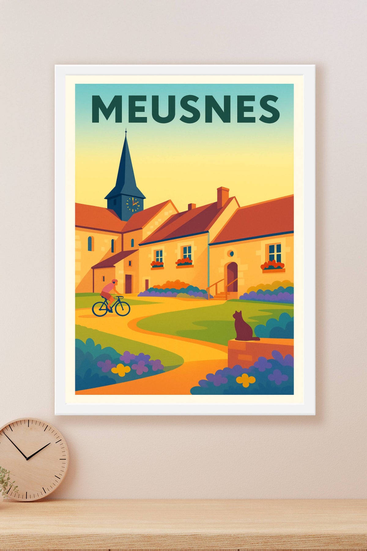Affiche de Meusnes - Charme et Sérénité au cœur du village
