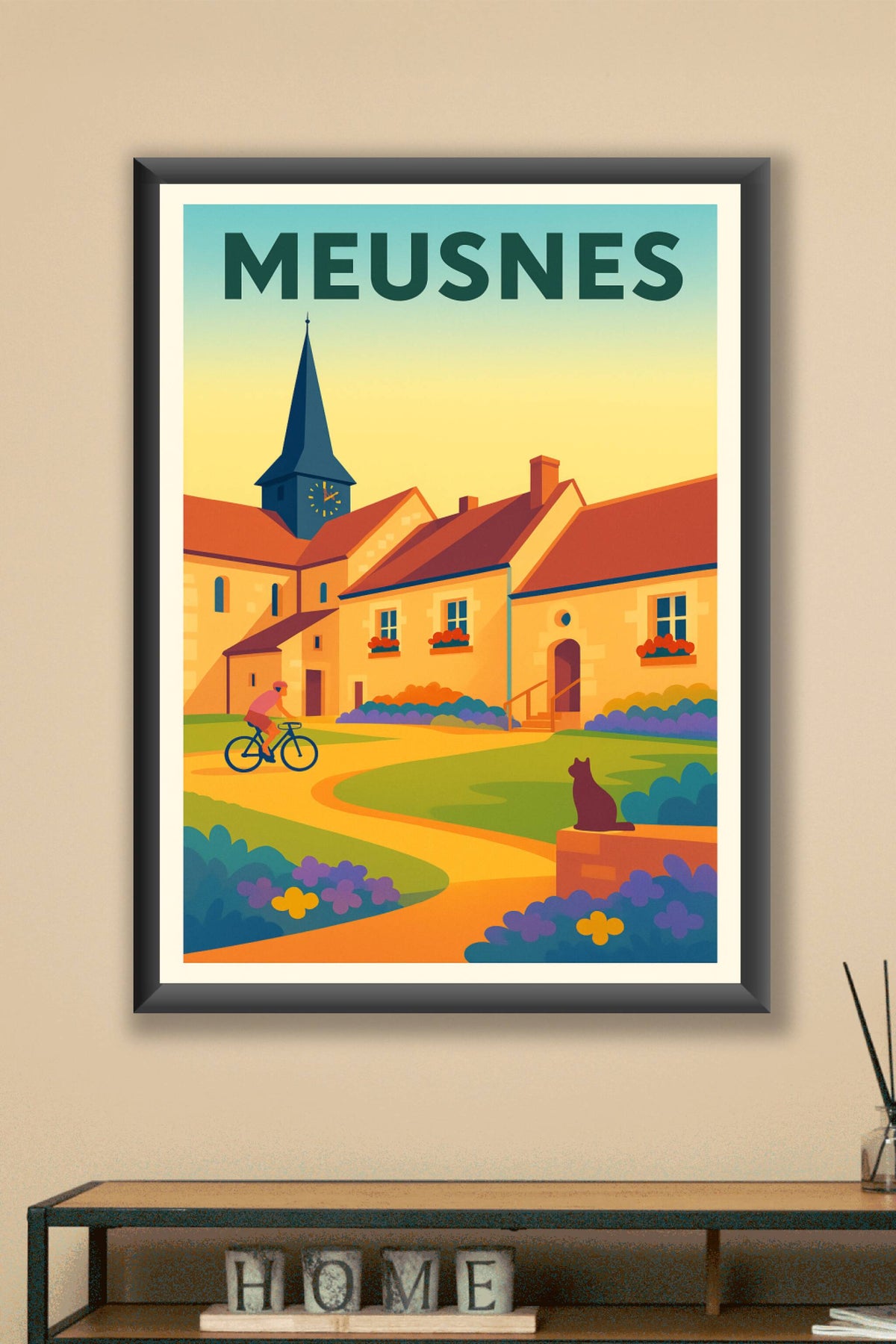 Affiche de Meusnes - Charme et Sérénité au cœur du village