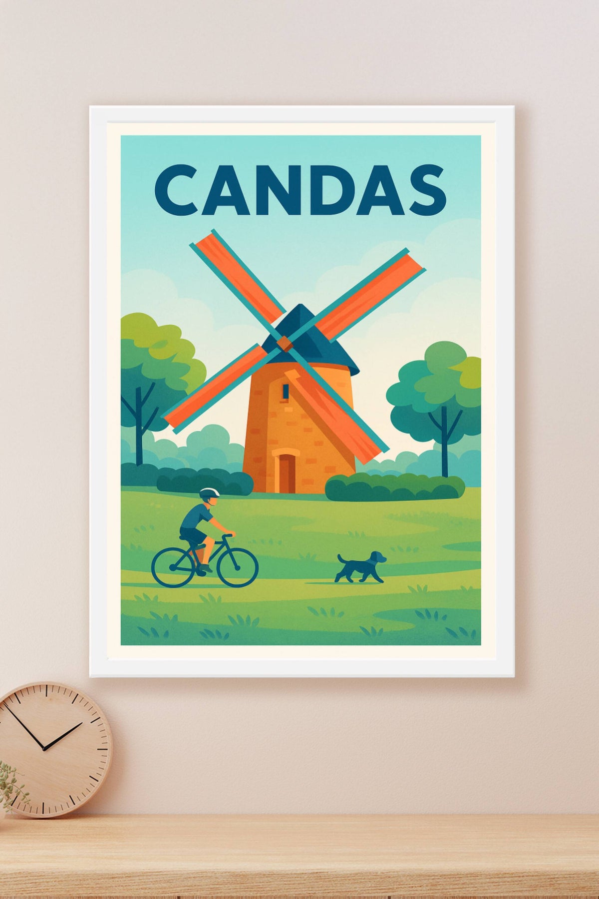 Affiche de Candas - Charme bucolique et nature paisible