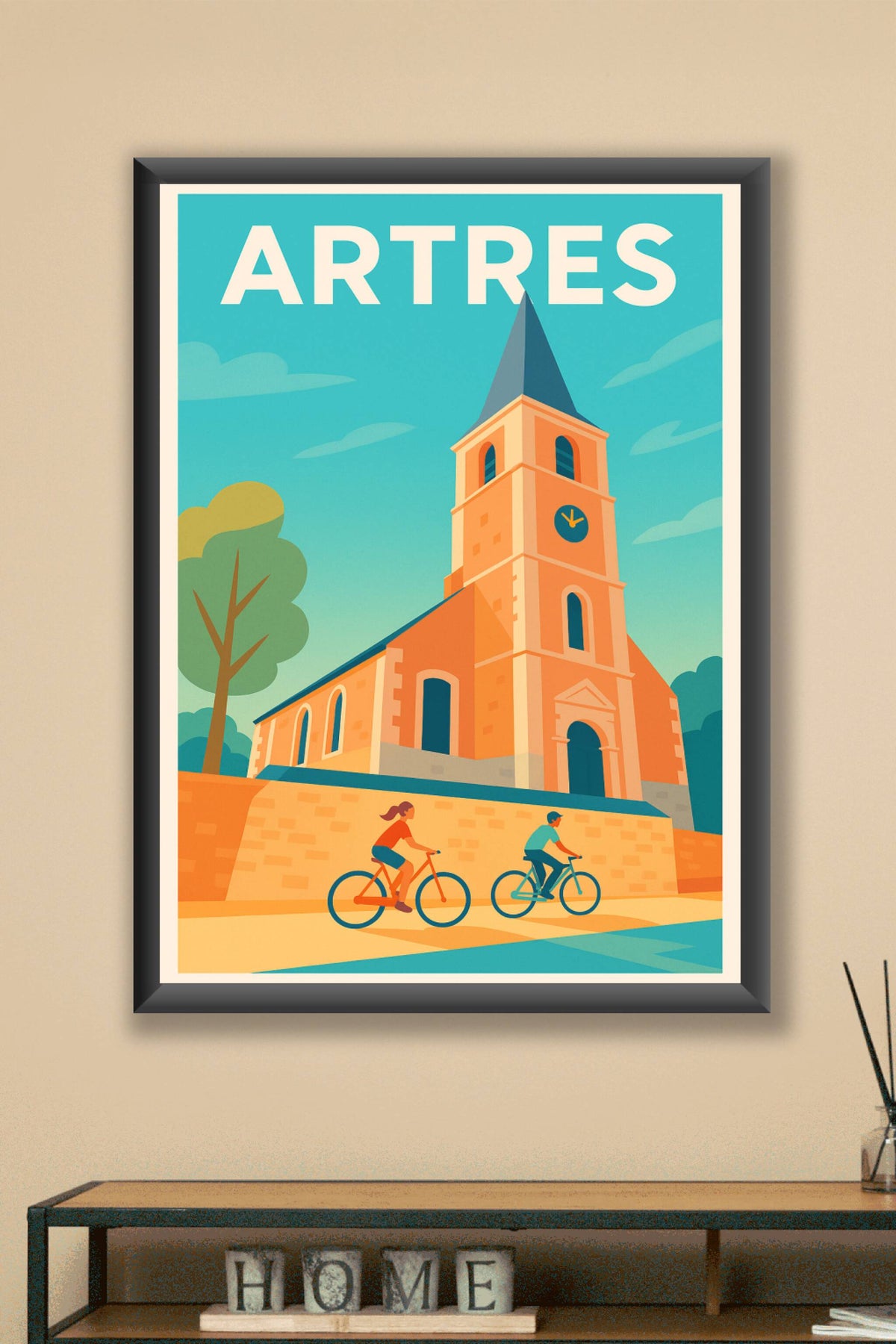 Affiche de Artres - Balade paisible au cœur du village