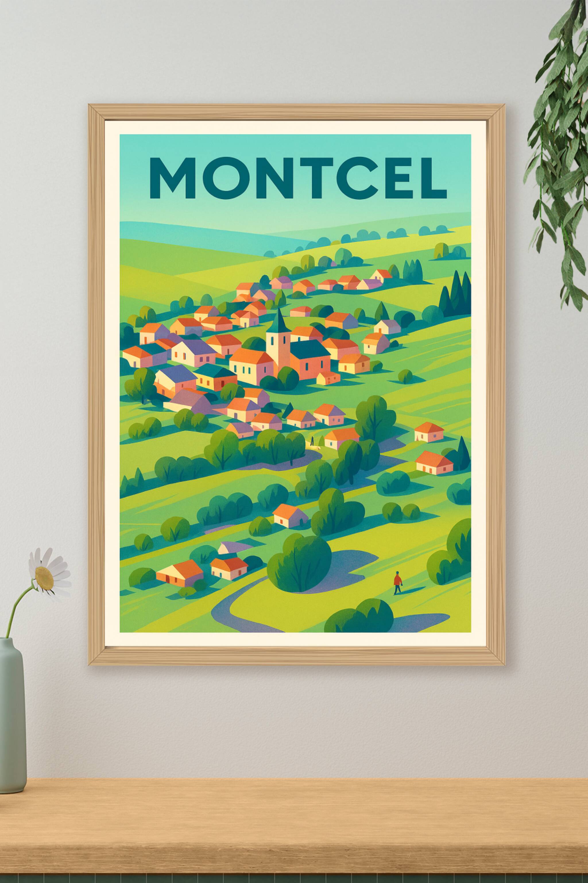 Affiche de Montcel - Charme bucolique au cœur de la nature