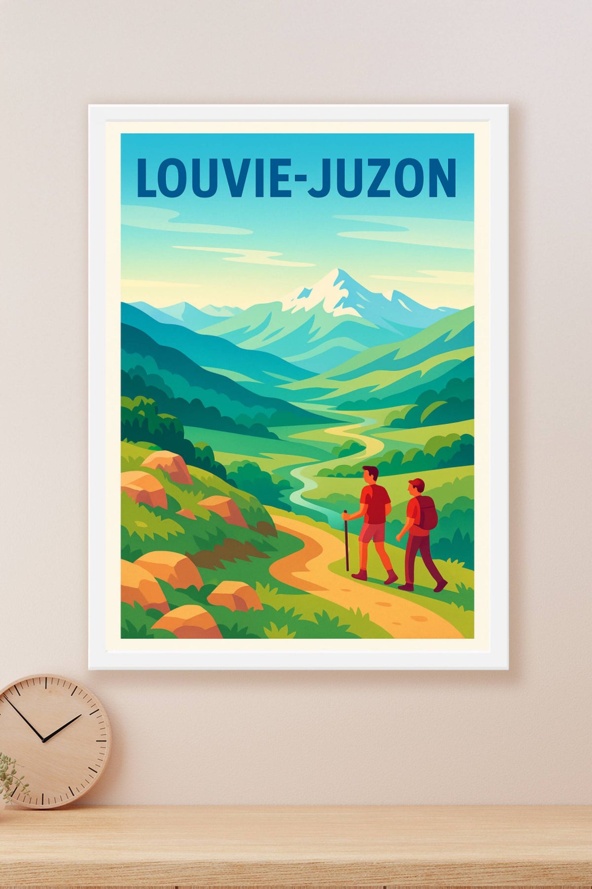 Affiche de Louvie-Juzon - Évasion et randonée au cœur des Pyrénées