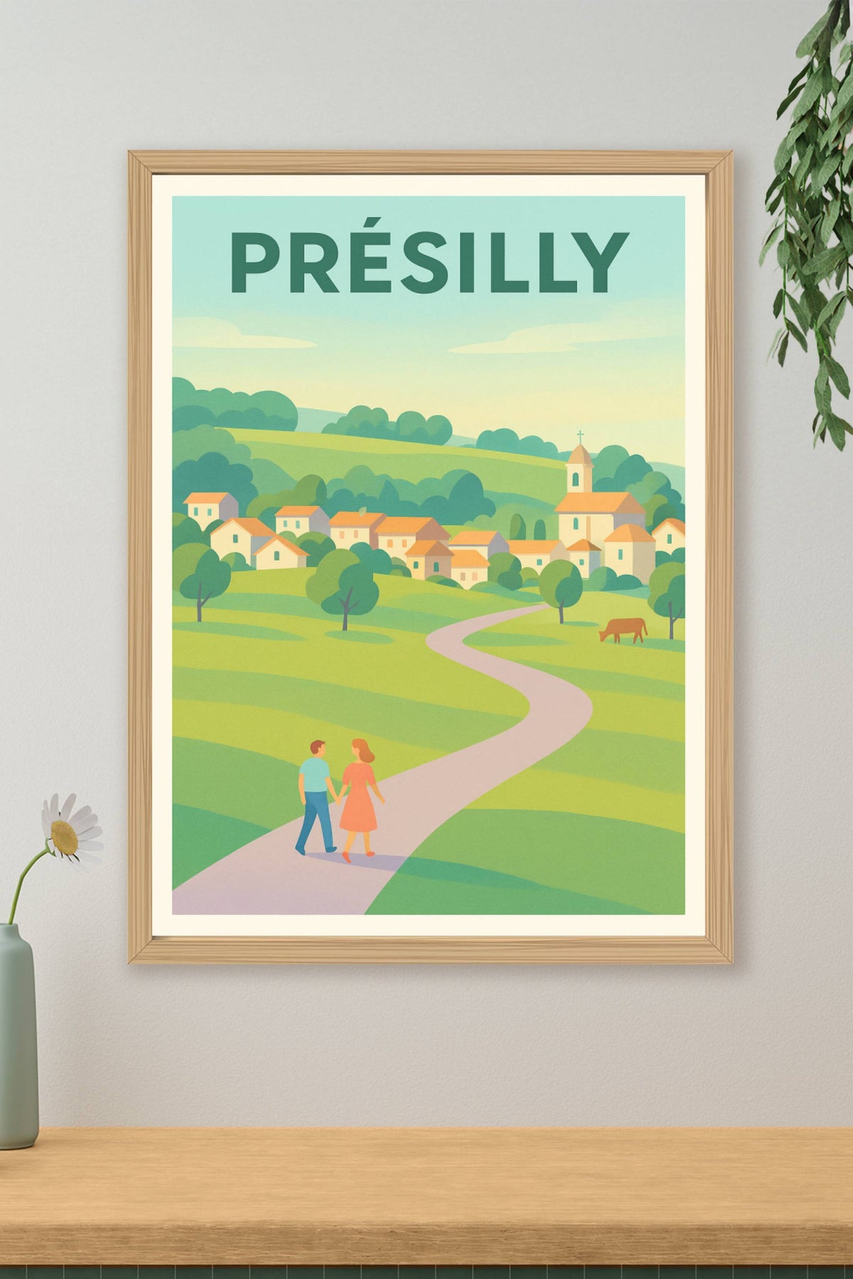 Affiche de Présilly - Douceur et balade champêtre