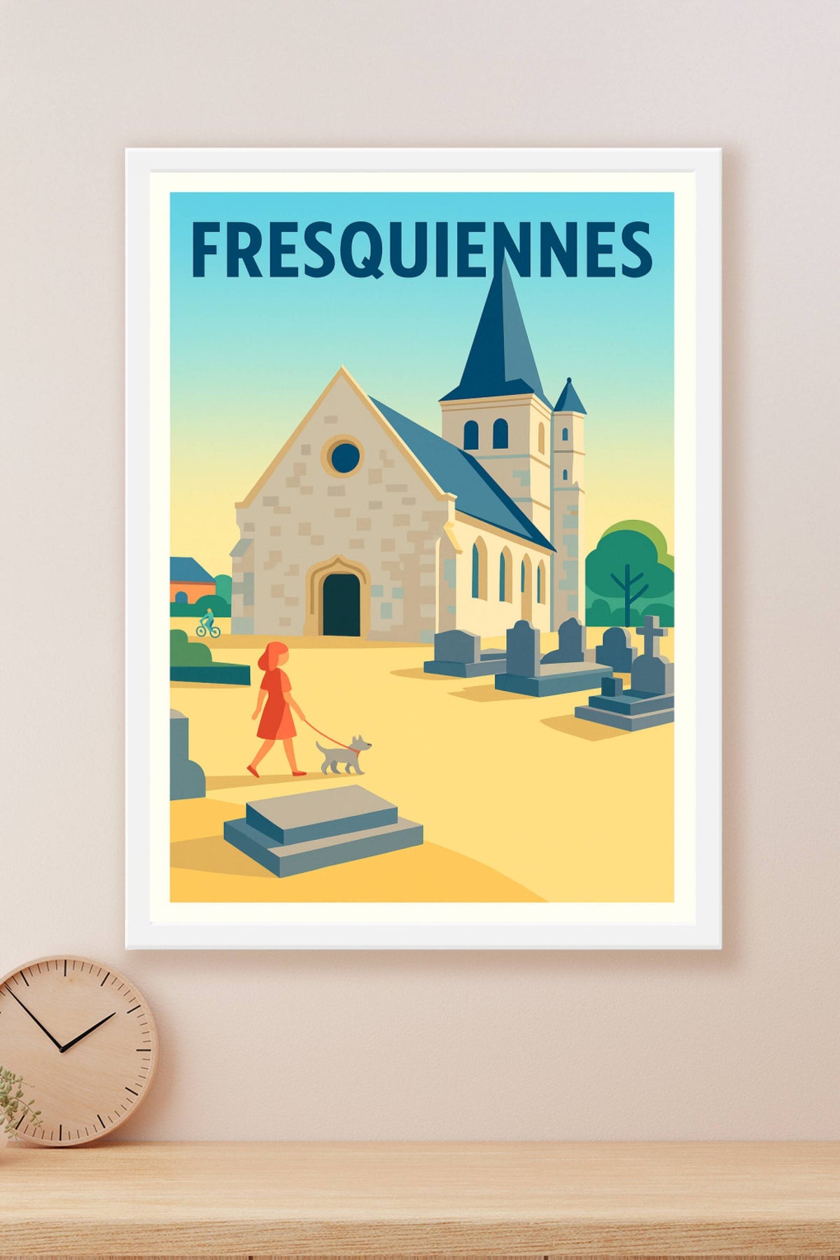 Affiche de Fresquiennes - Charme paisible et patrimoine authentique