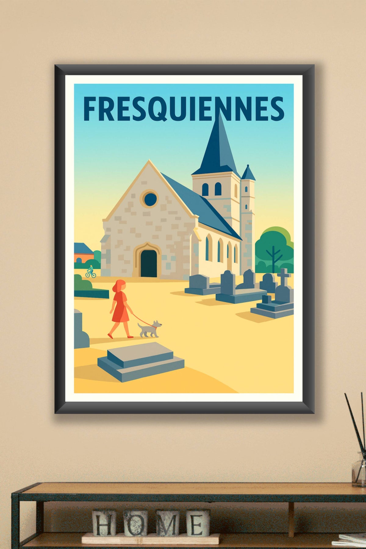 Affiche de Fresquiennes - Charme paisible et patrimoine authentique