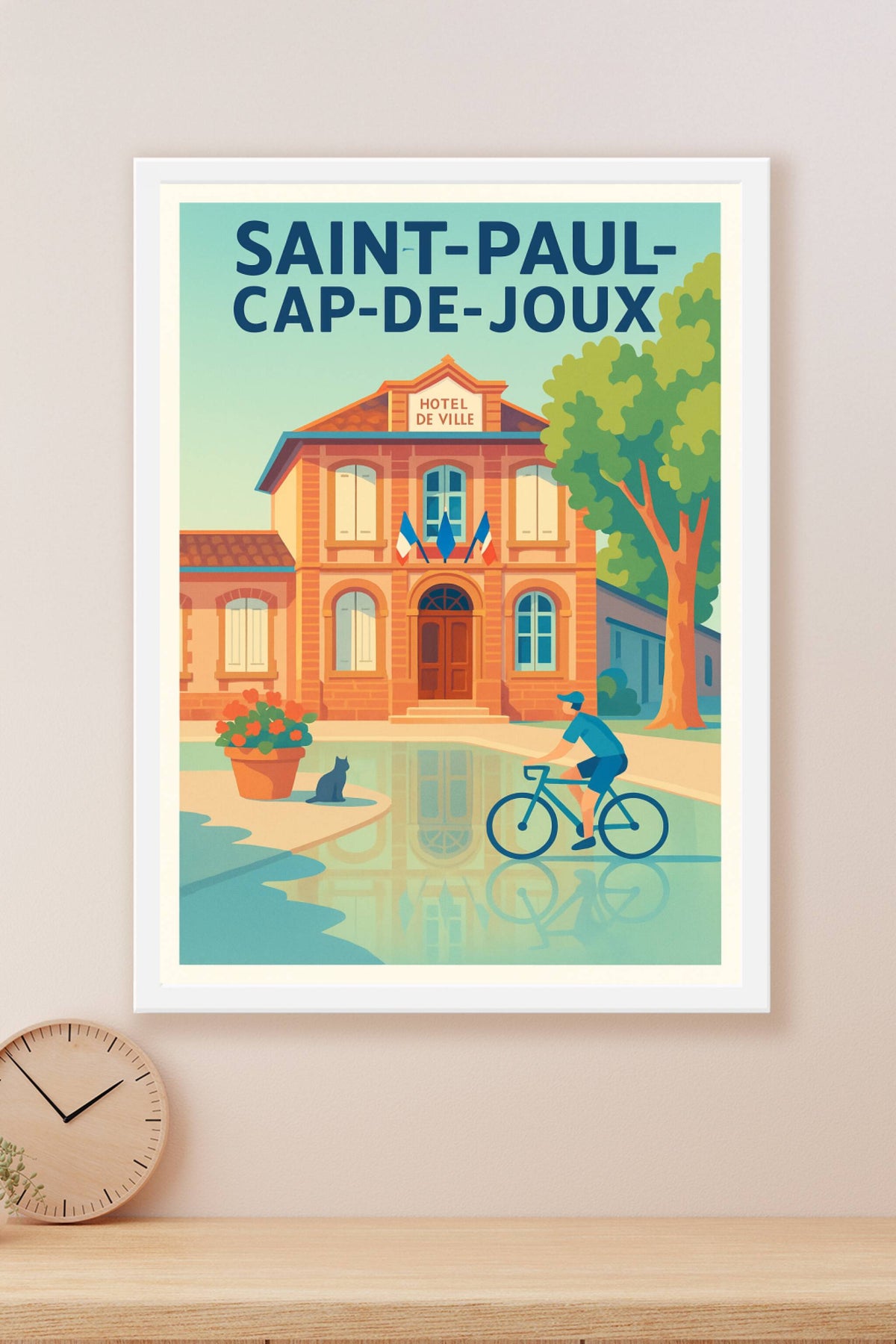 Affiche de Saint-Paul-Cap-de-Joux - Charme et Sérénité au Coeur du Village