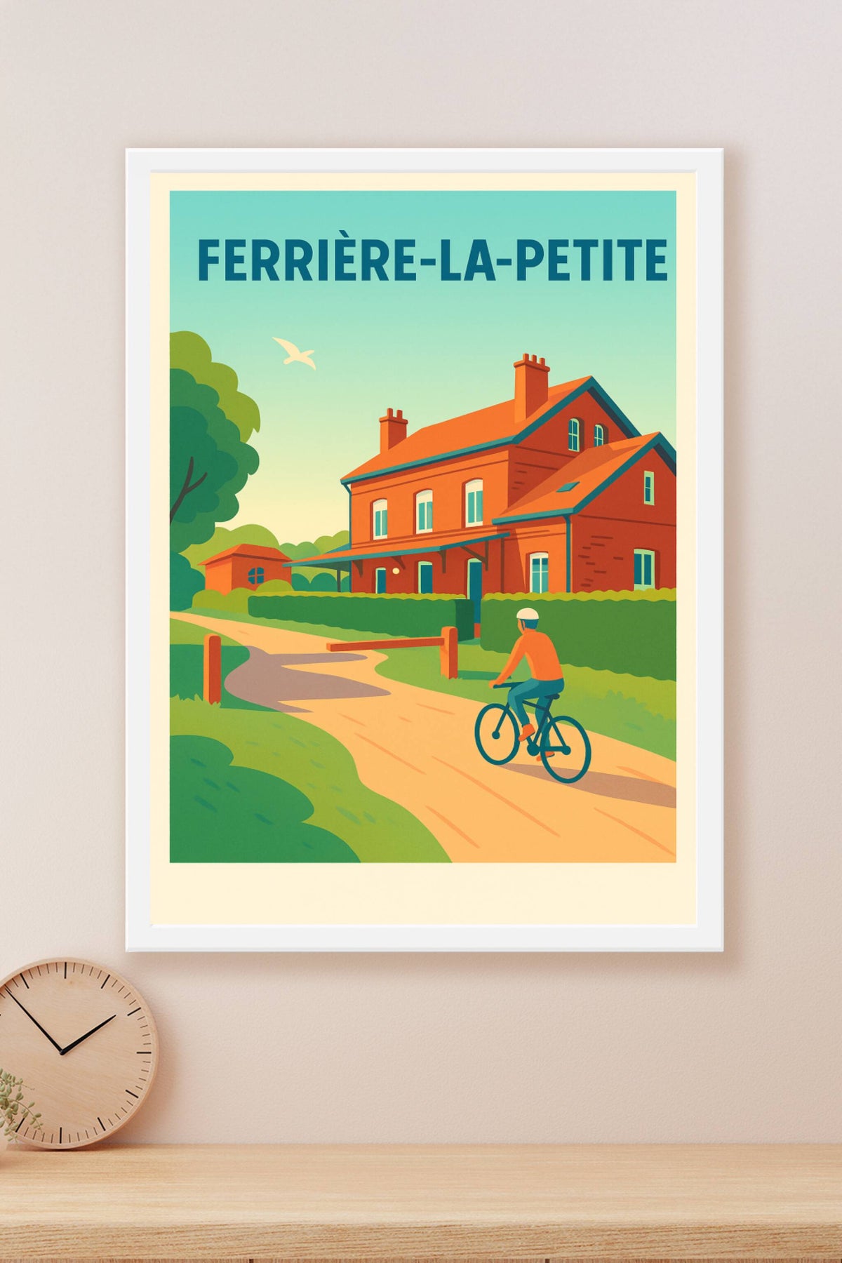 Affiche de Ferrière-la-Petite - Charme campagnard à vélo