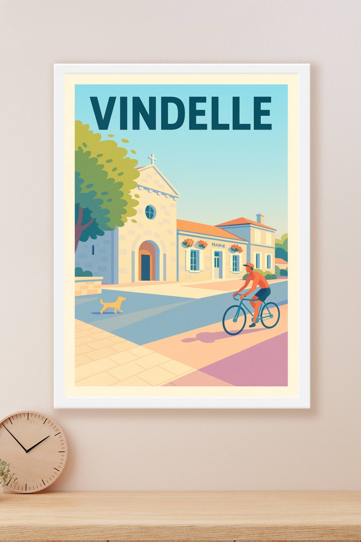 Affiche de Vindelle - Un coin de sérénité au cœur de la commune