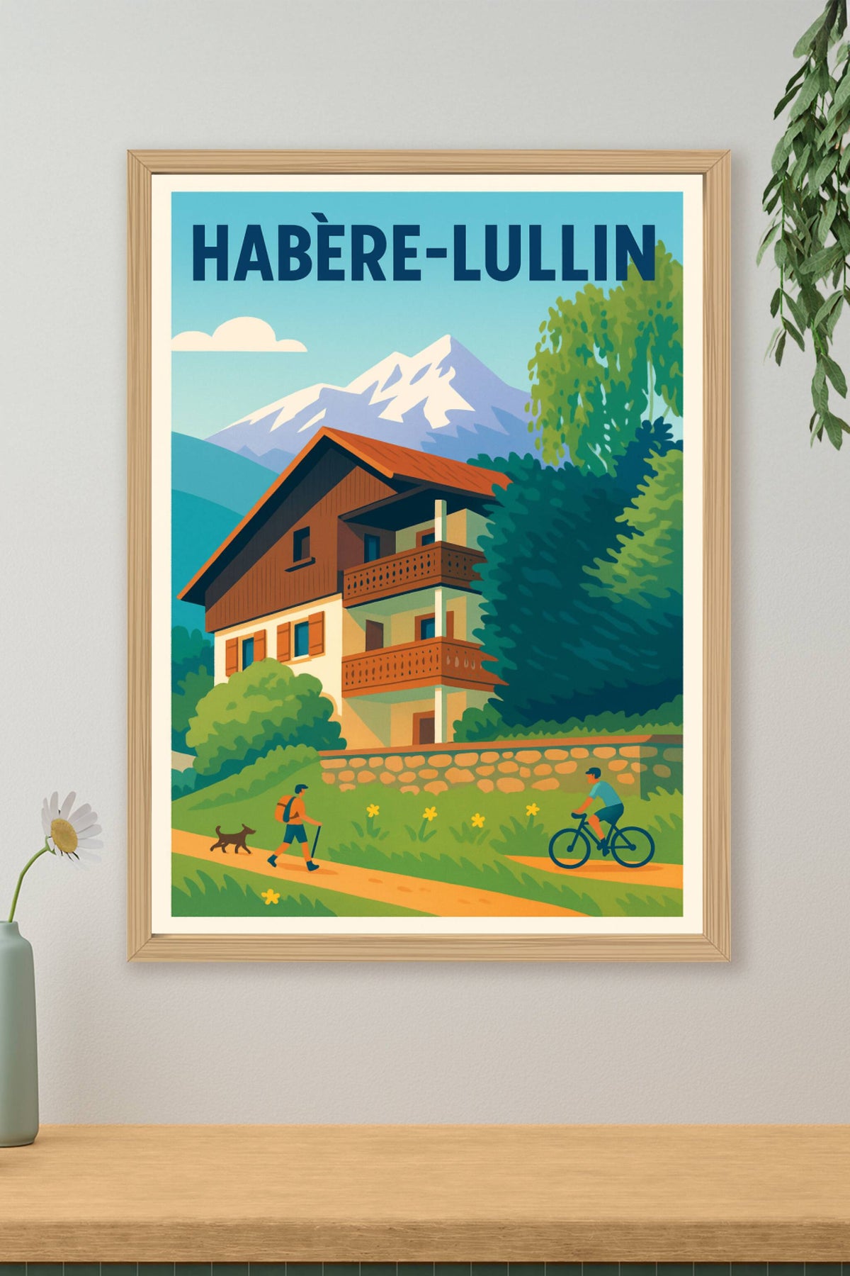 Affiche de Habère-Lullin - Évasion et nature en harmonie