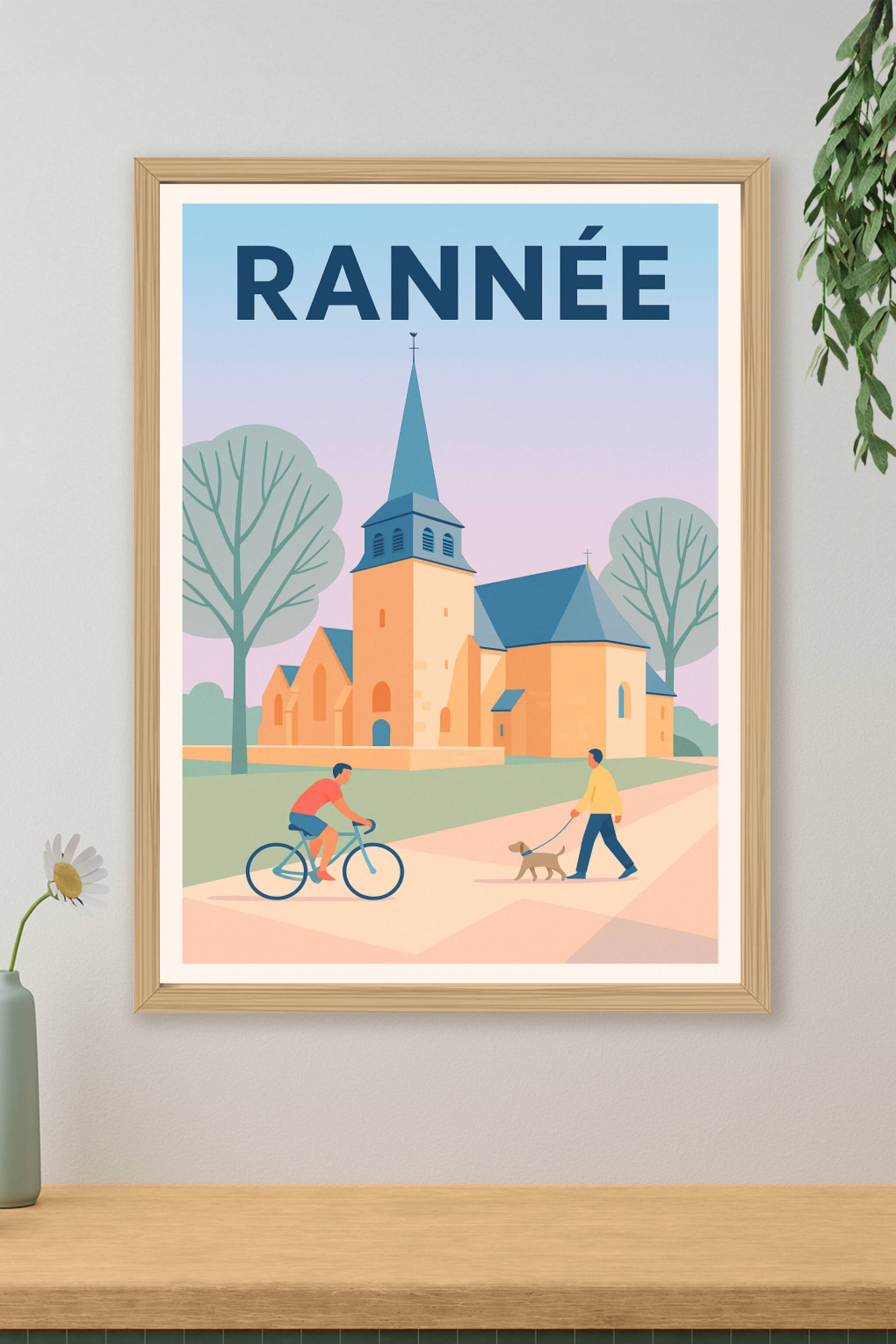Affiche de Rannée - Douceur et Sérénité au cœur du village