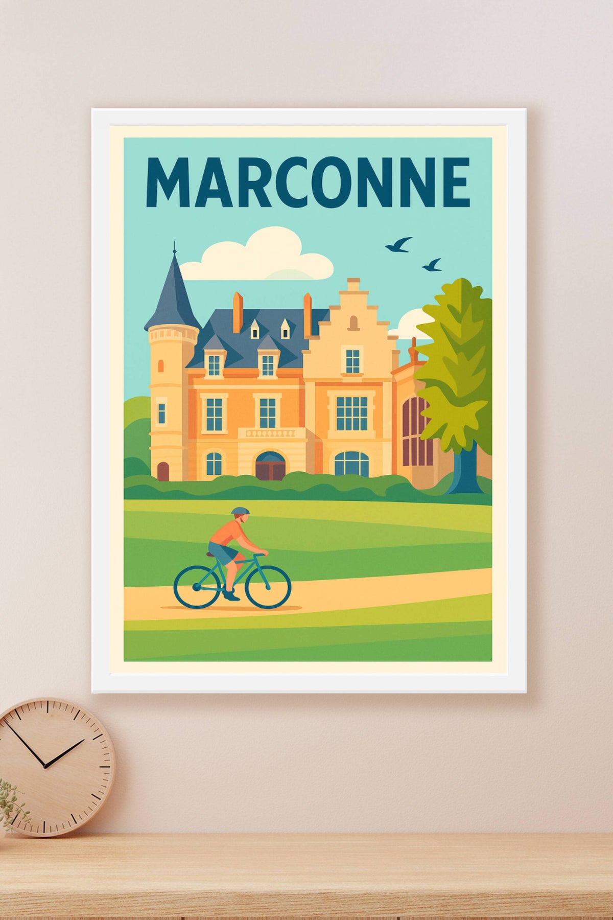 Affiche de Marconne - Charme et Sérénité au Château