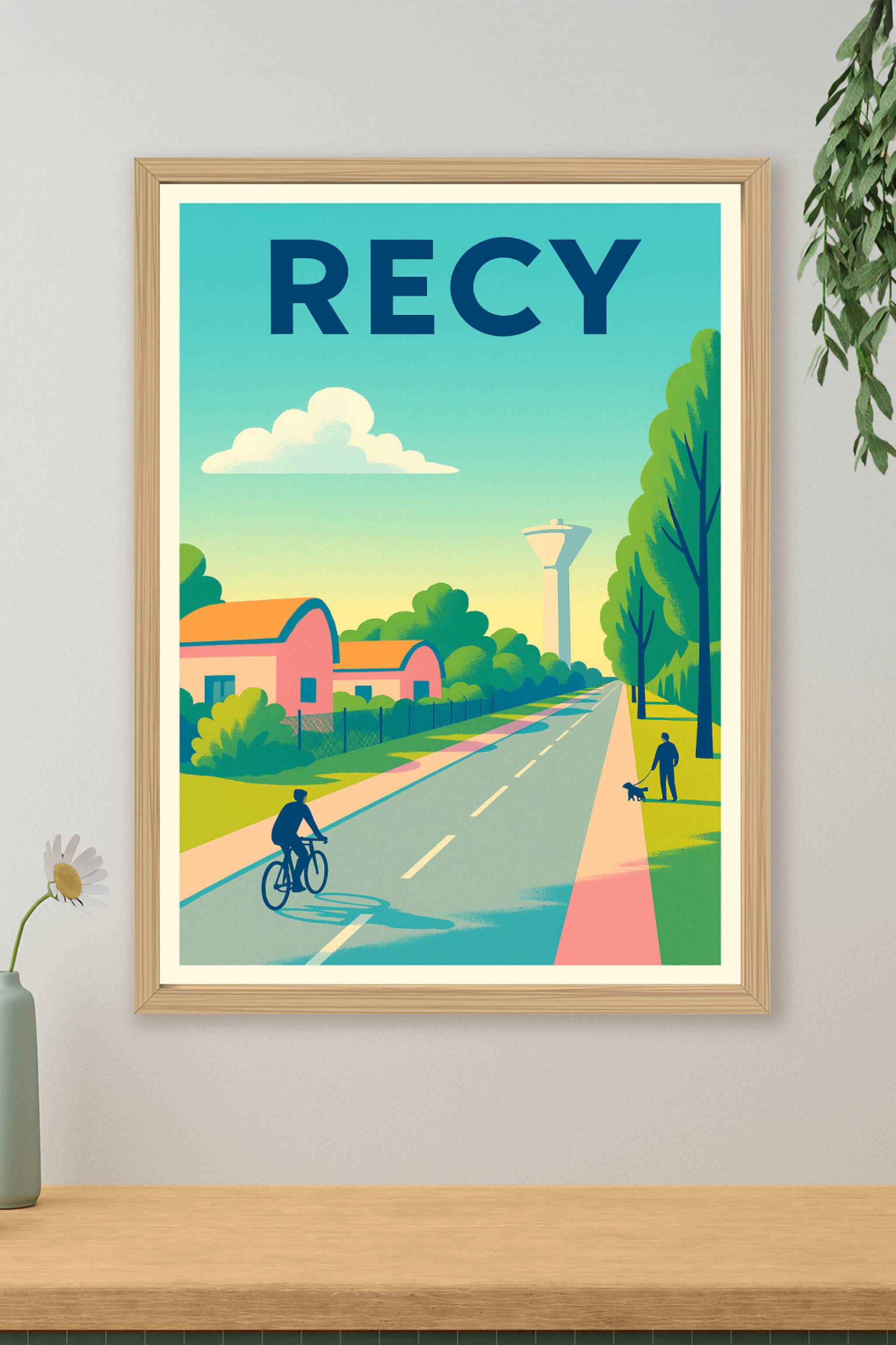 Affiche de Recy - L'Échappée Belle au Cœur de la Nature
