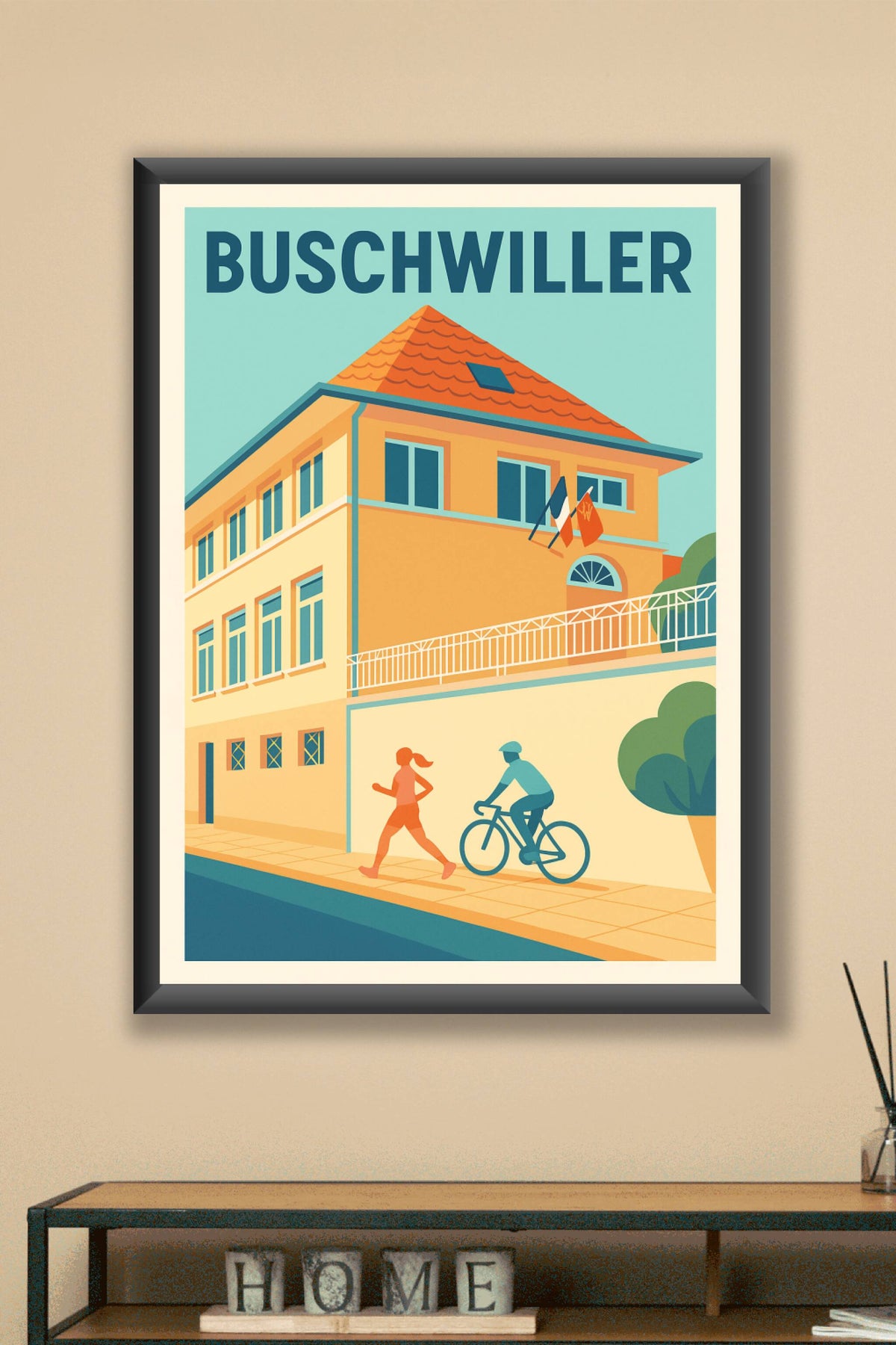 Affiche de Buschwiller - Charme et douceur de la vie locale