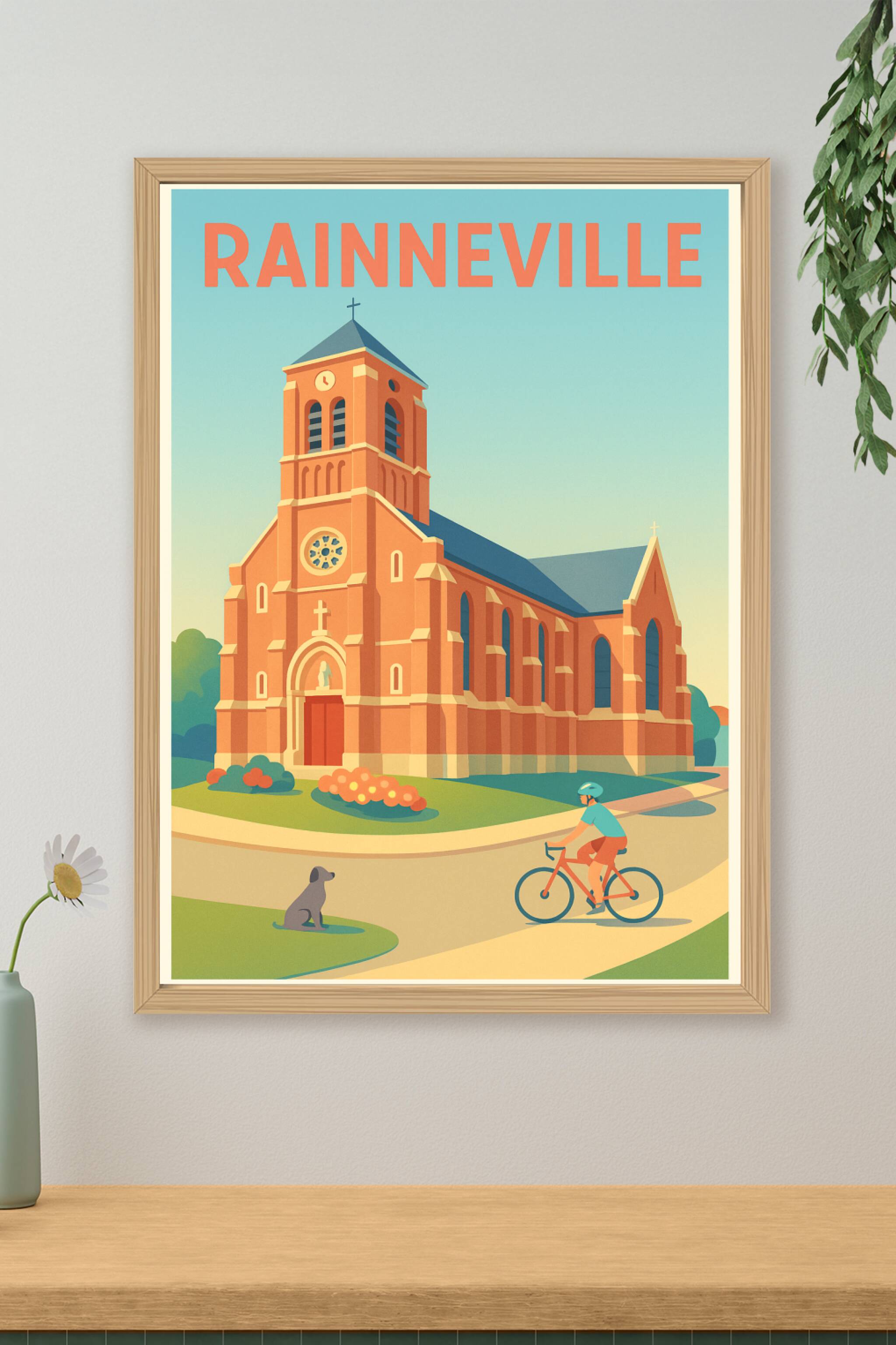 Affiche de Rainneville - Charme et sérénité au cœur du village