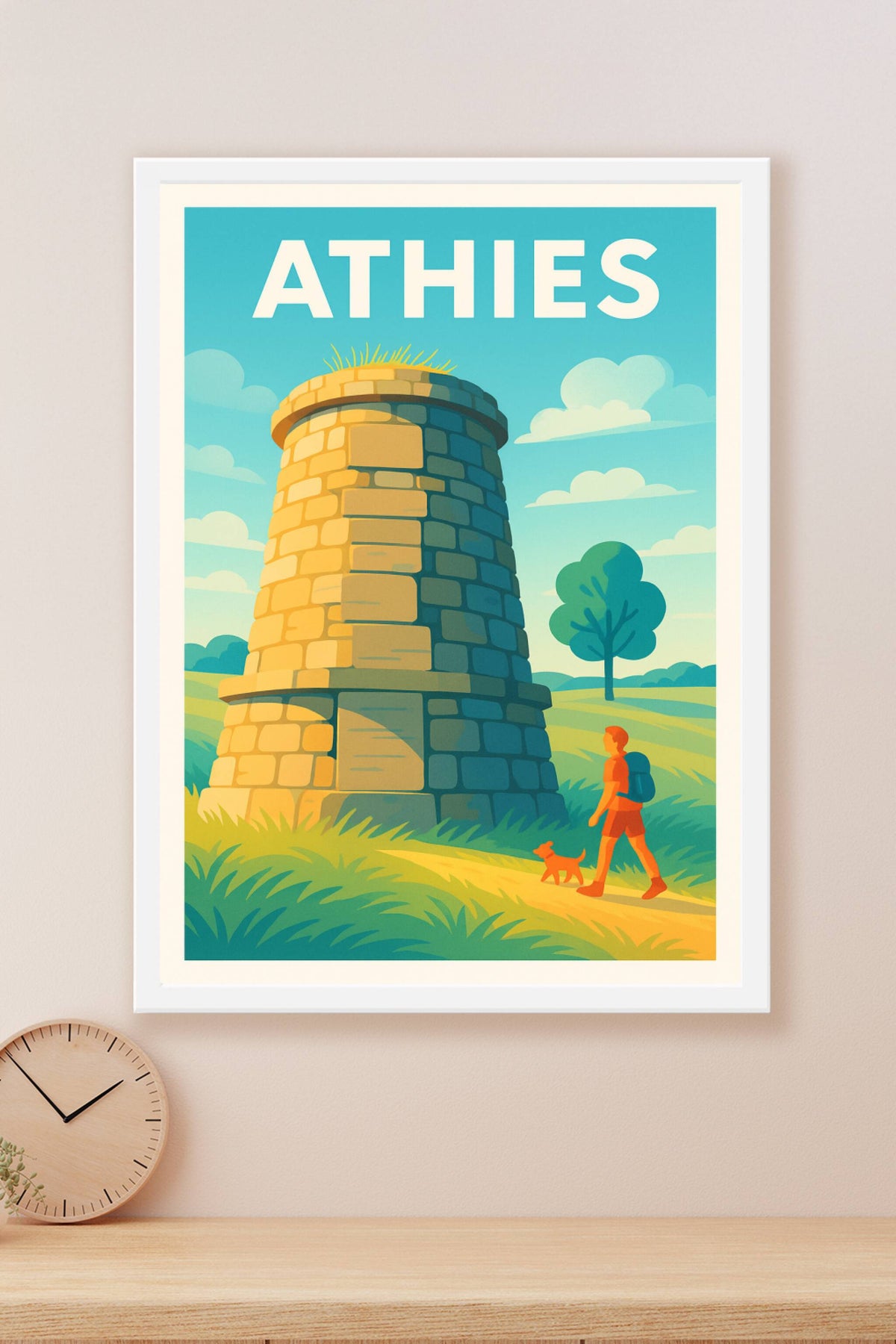 Affiche de Athies - Promenade au cœur du patrimoine