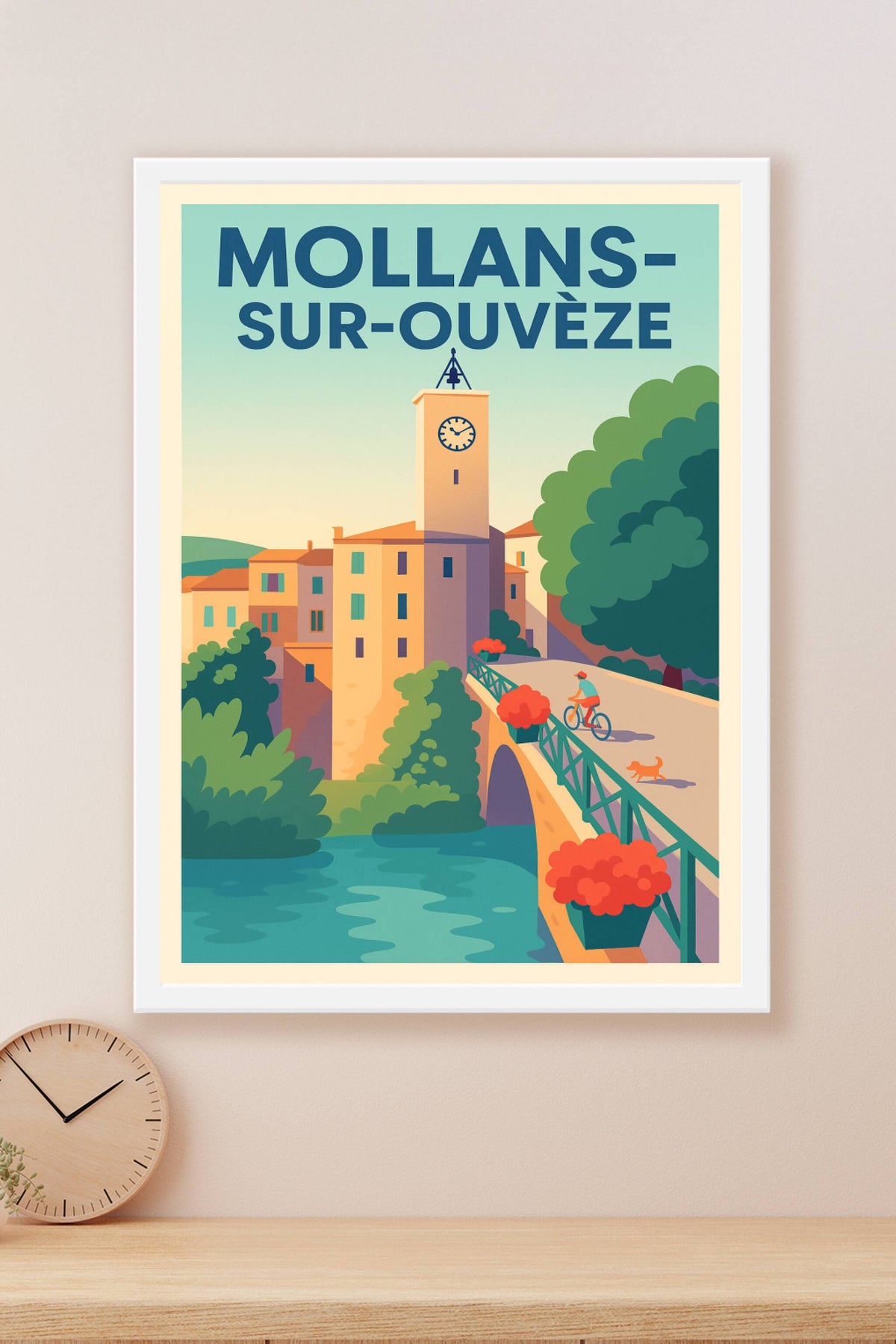 Affiche de Mollans-sur-Ouvèze - Charme et sérénité en Provence