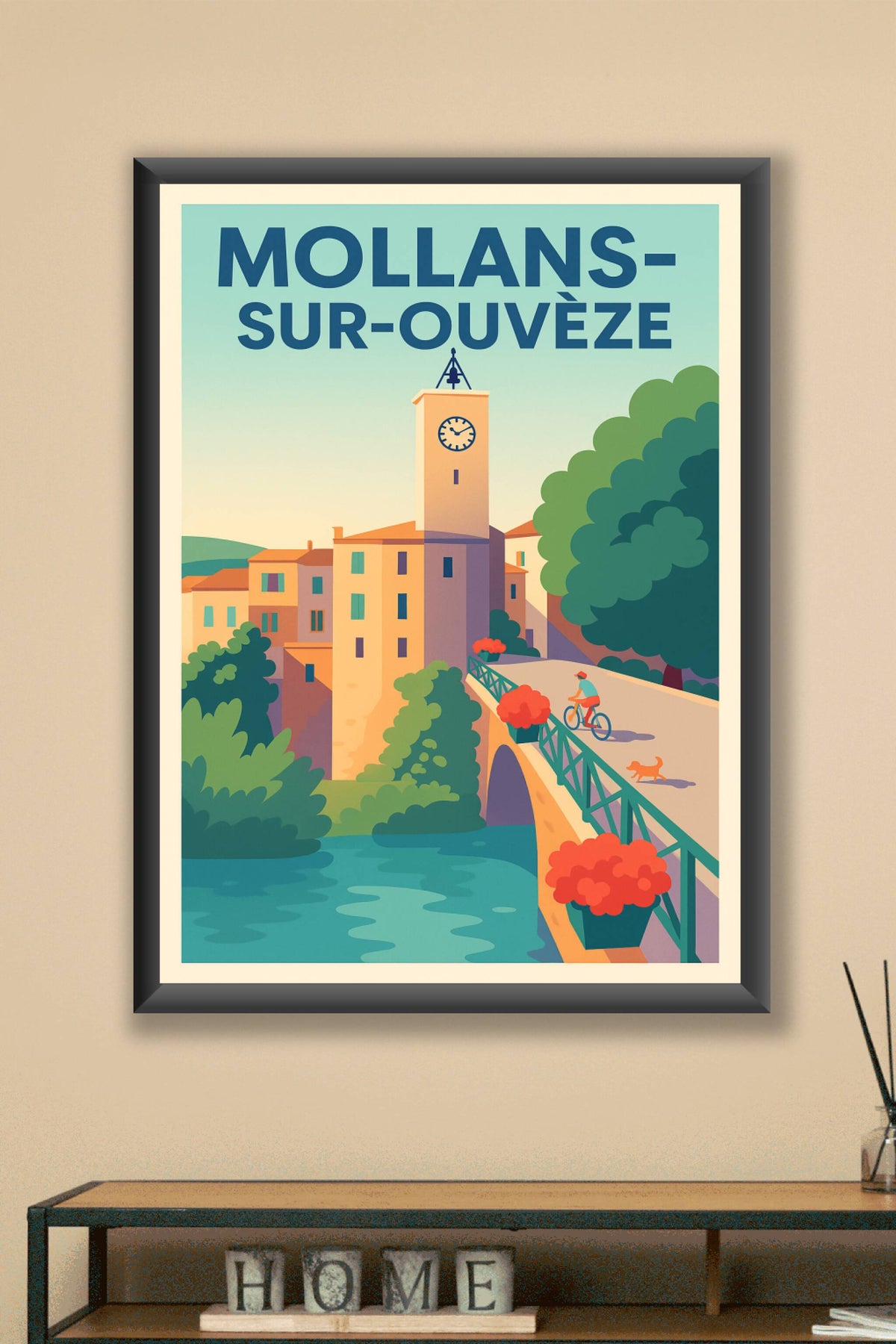 Affiche de Mollans-sur-Ouvèze - Charme et sérénité en Provence