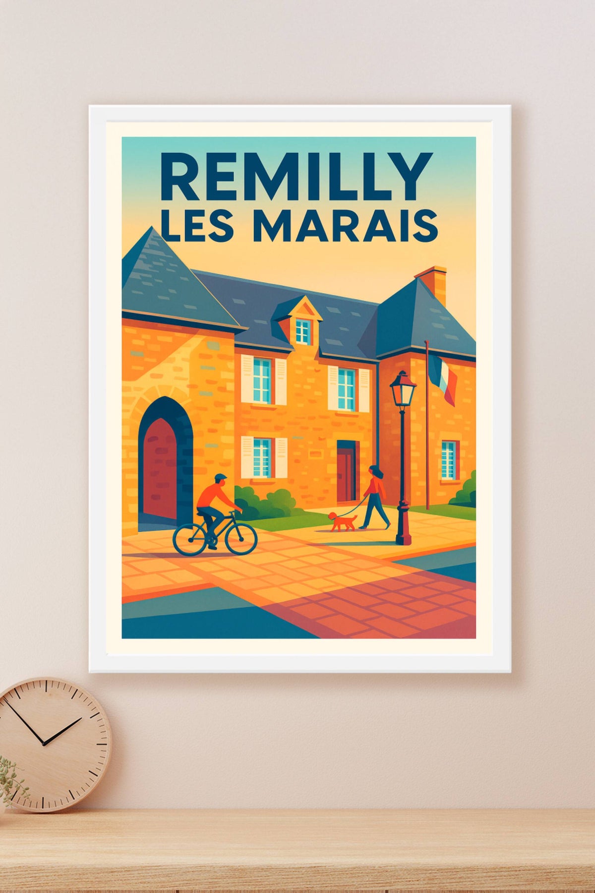 Affiche de Remilly Les Marais - Charme et douceur de vie au cœur du patrimoine