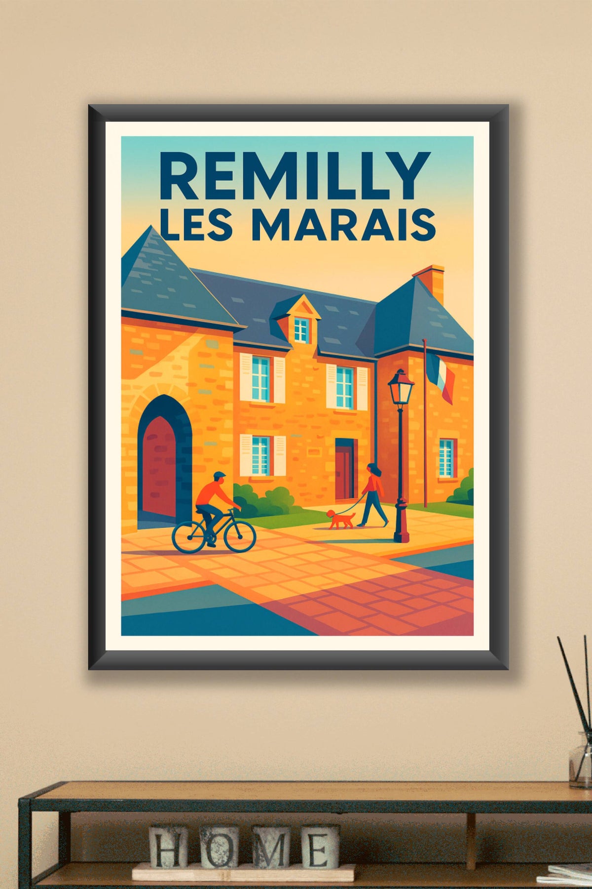 Affiche de Remilly Les Marais - Charme et douceur de vie au cœur du patrimoine