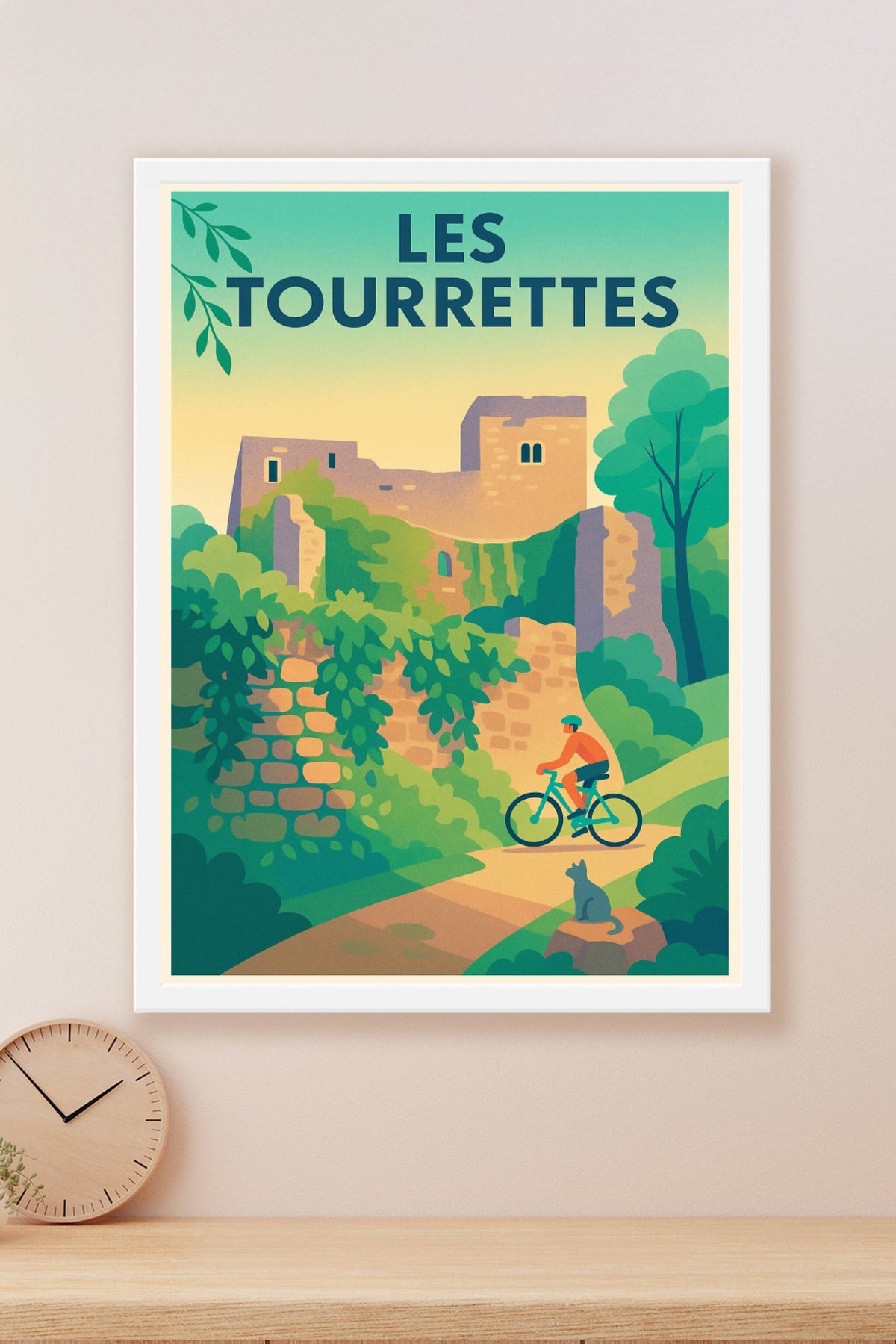 Affiche de Les Tourrettes - Évasion nature et patrimoine en douceur