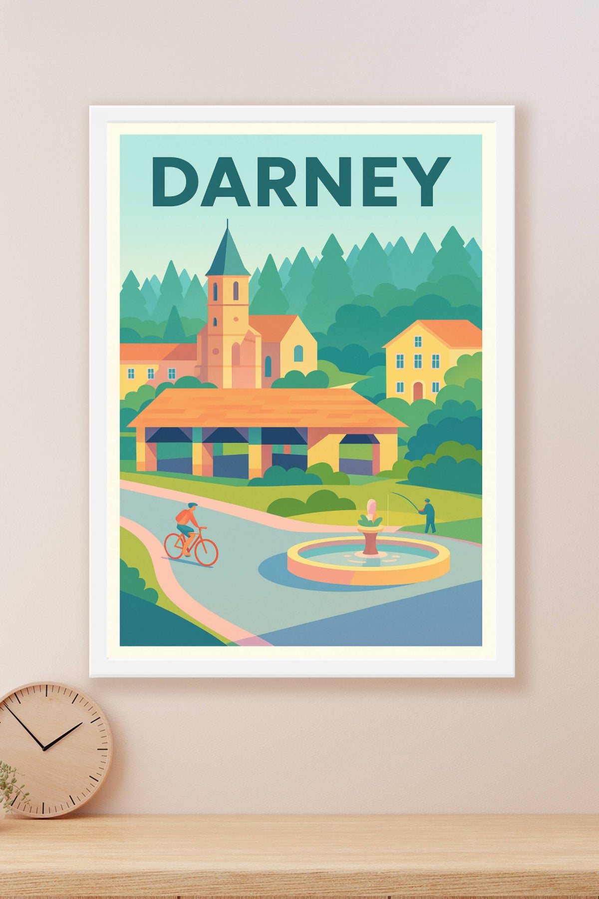 Affiche de Darney - Un havre de paix au cœur de la nature
