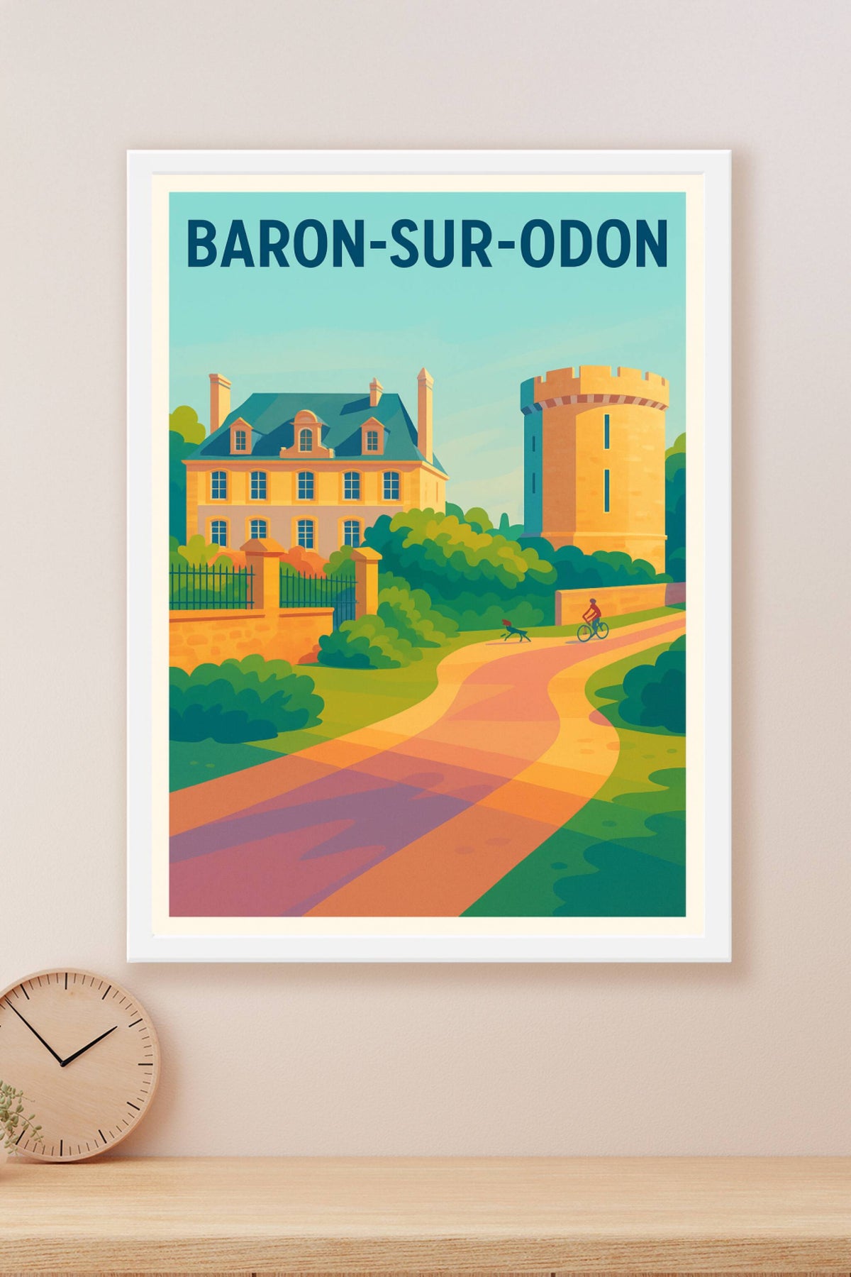 Affiche de Baron-sur-Odon - Charme bucolique et patrimoine authentique