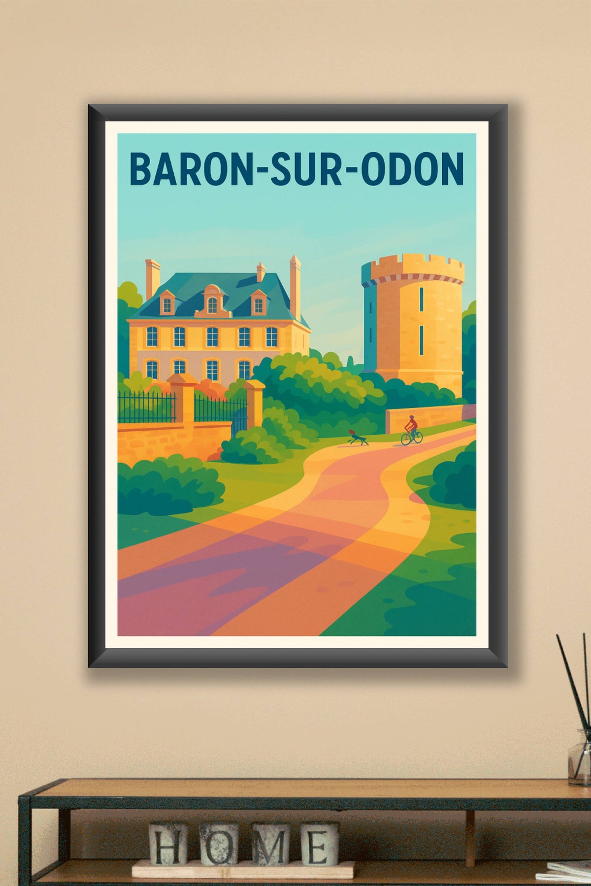 Affiche de Baron-sur-Odon - Charme bucolique et patrimoine authentique