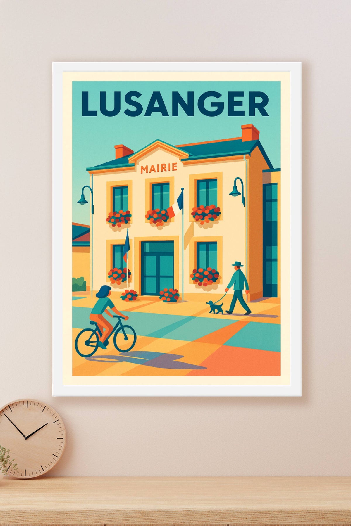 Affiche de Lusanger - Charme et Sérénité au cœur du village
