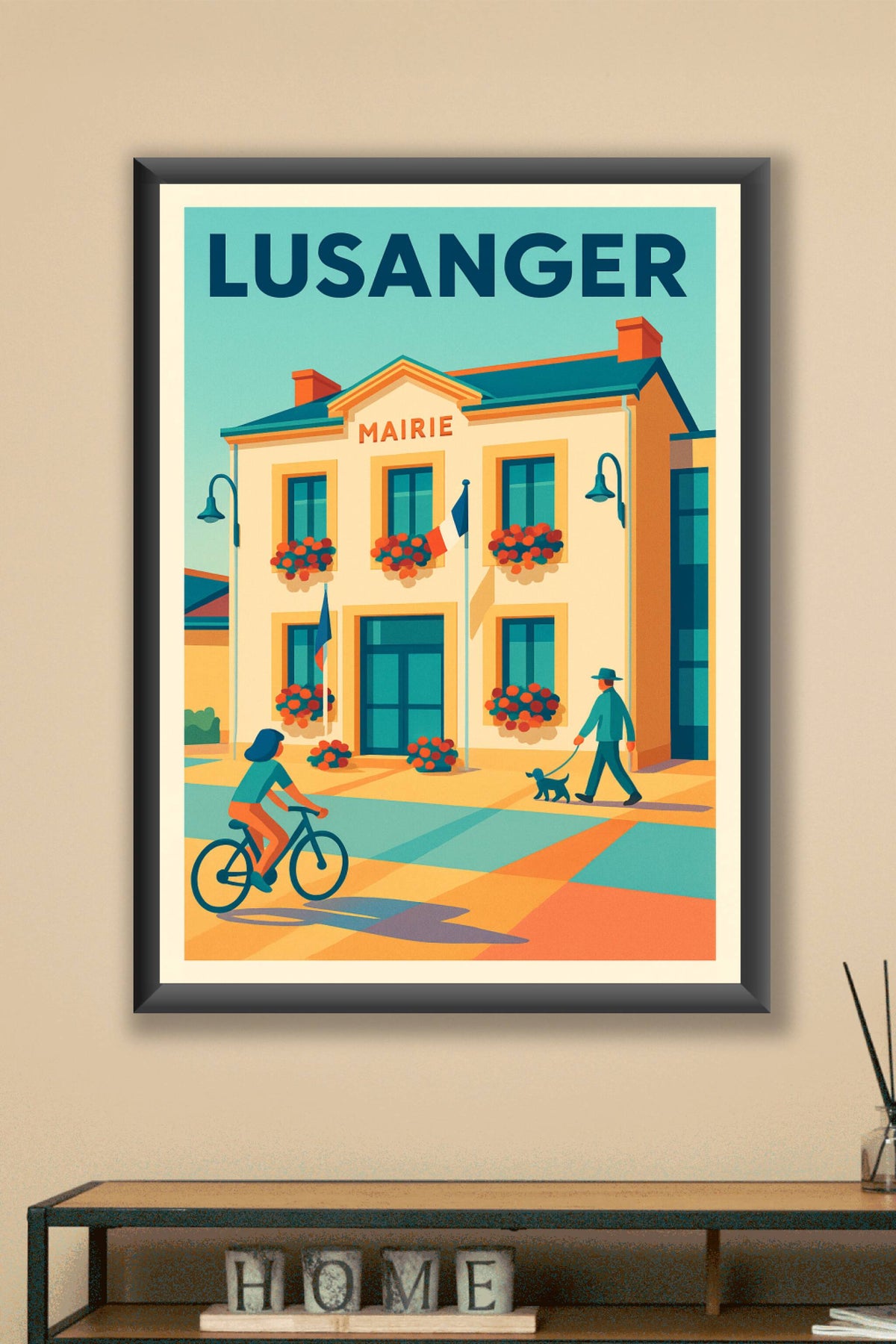 Affiche de Lusanger - Charme et Sérénité au cœur du village