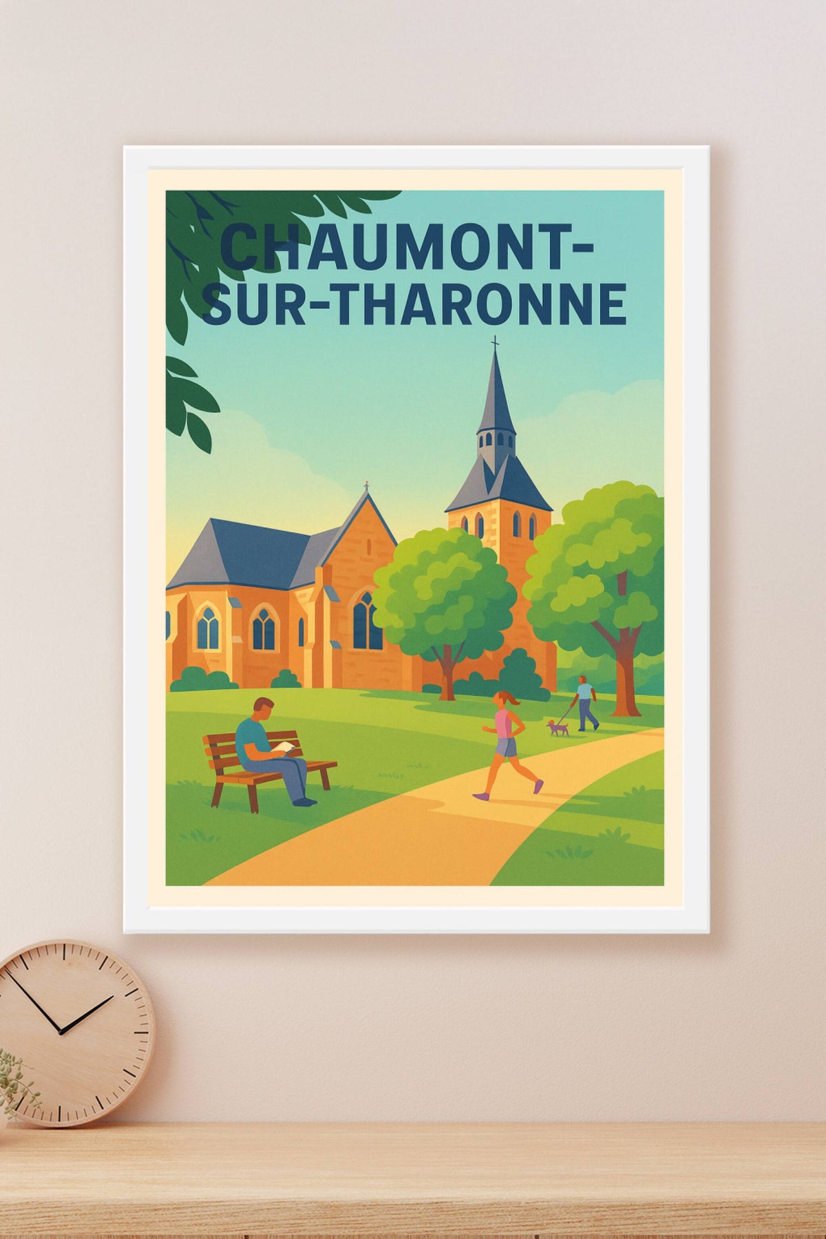 Affiche de Chaumont-sur-Tharonne - Charme paisible et authenticité