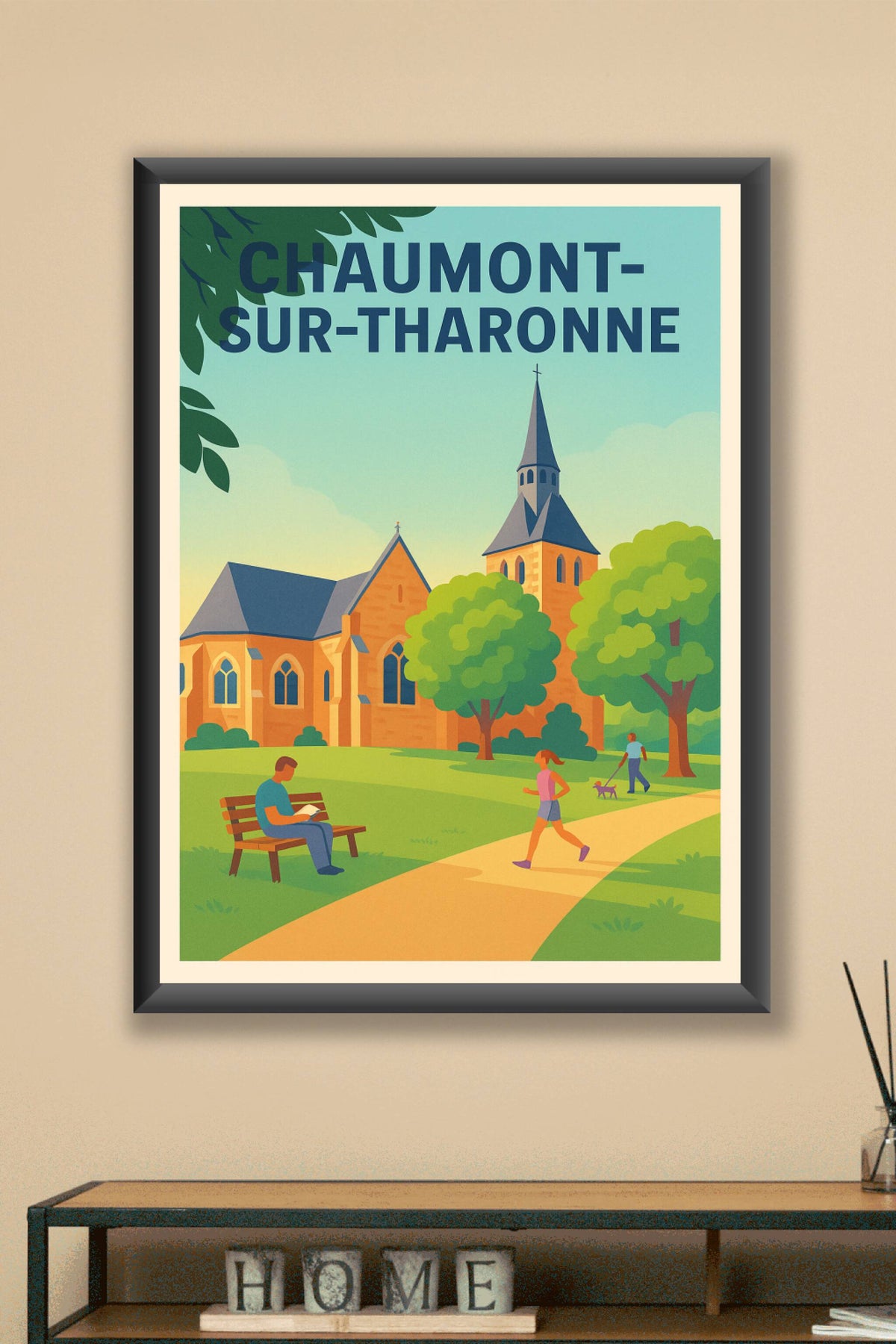 Affiche de Chaumont-sur-Tharonne - Charme paisible et authenticité